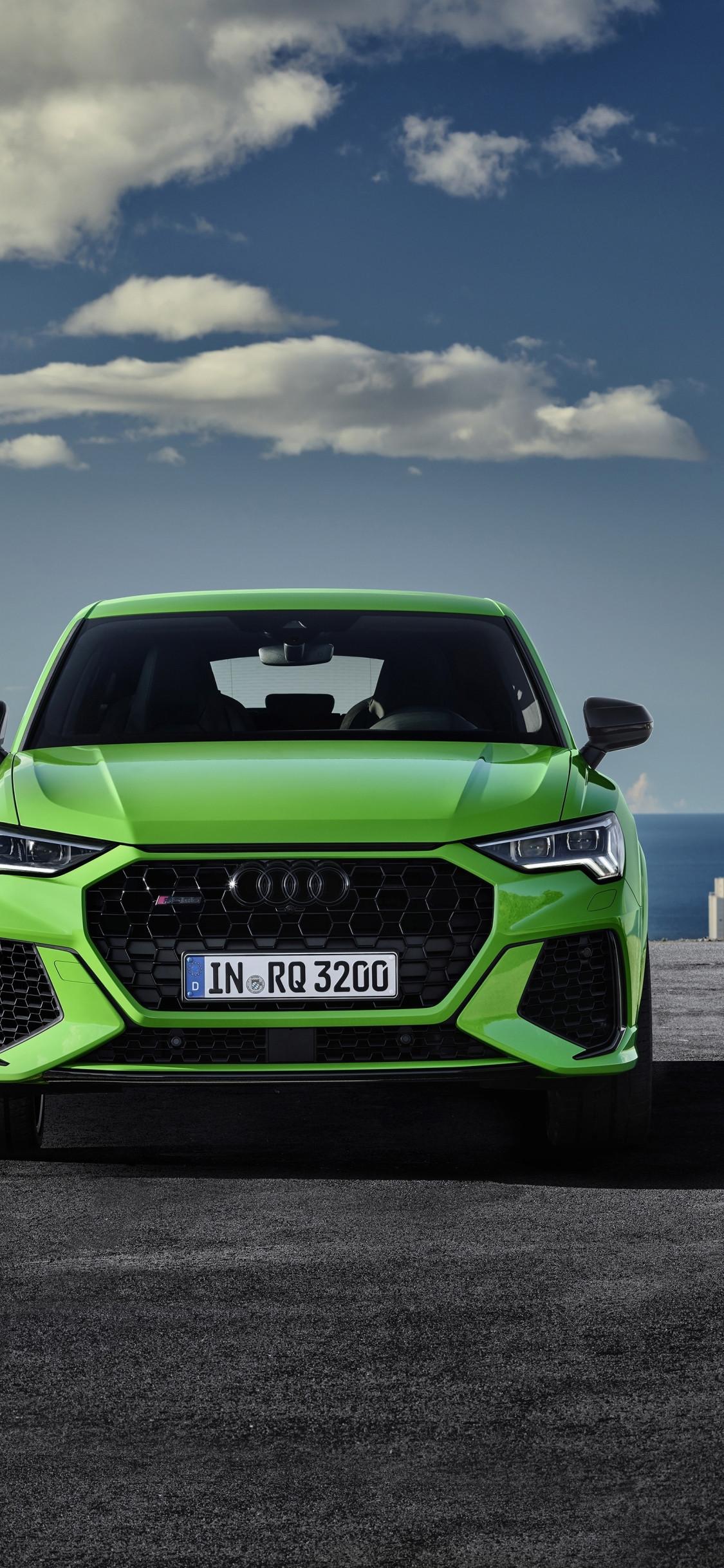 1125x2436 Green Audi Q3 iPhone XS, iPhone iPhone X Wallpaper, HD Cars 4K Wallpaper, Image, Photo and Background