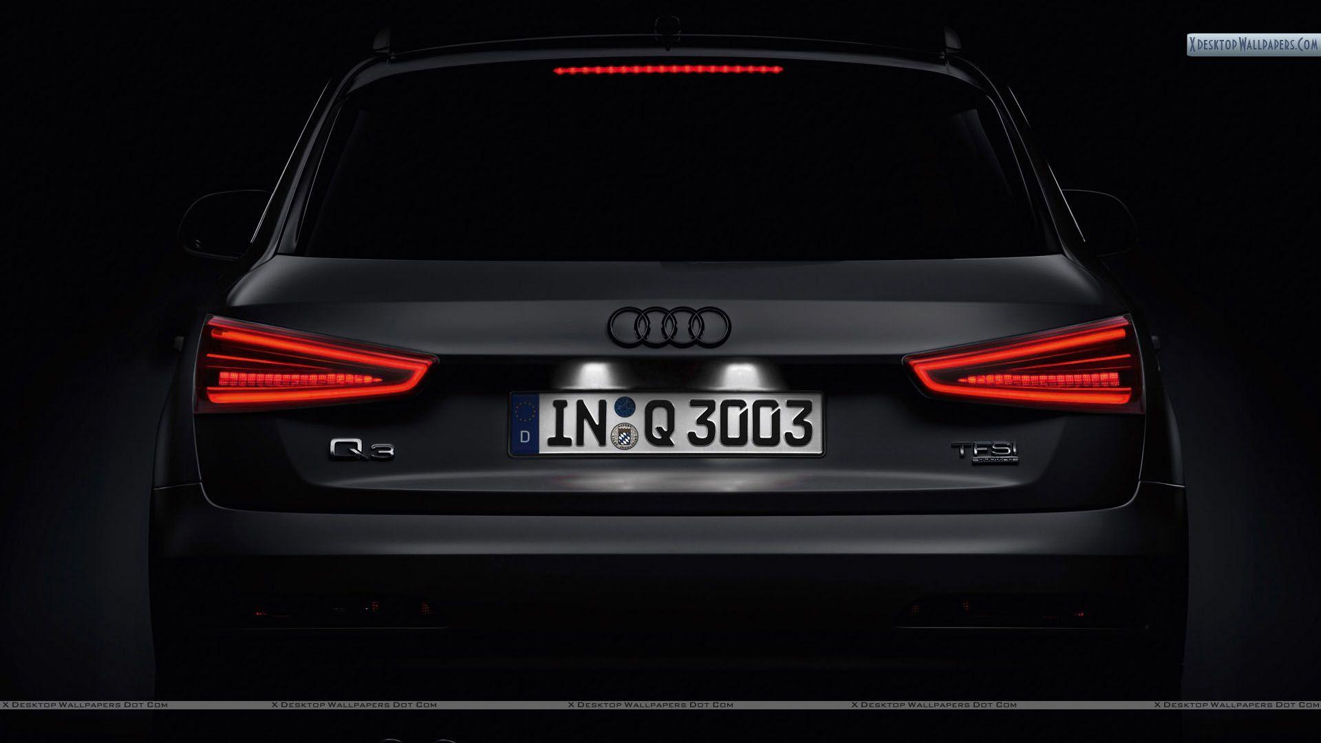1920x1080 Audi Q3 2014 Black wallpaperx1080