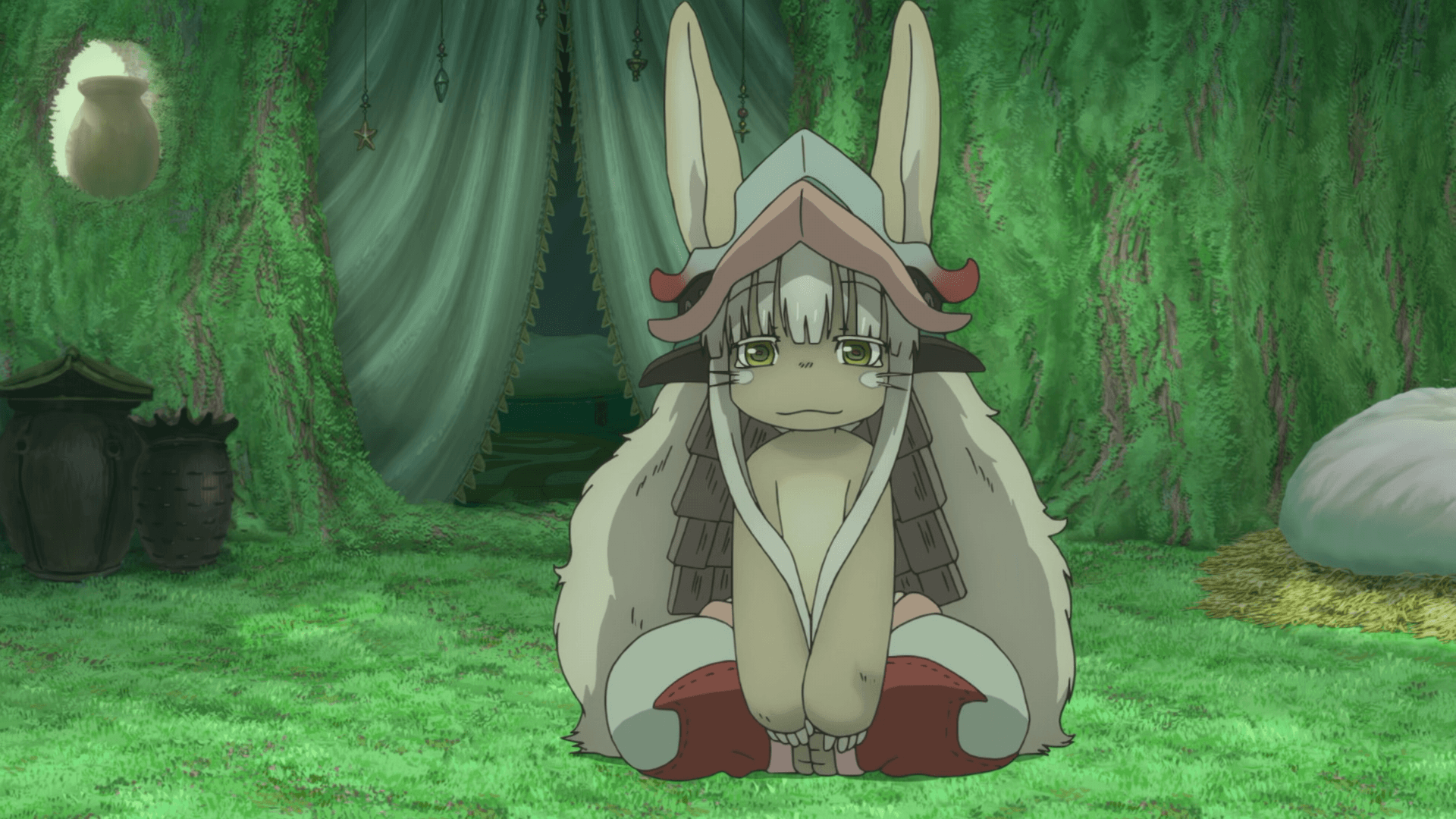 1920x1080 Nanachi Made In Abyss Made In Abyss Anime Animal Ears Green Eyes Wallpaper:1920x1080