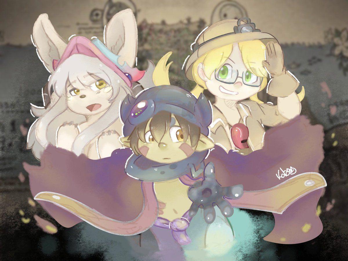 1200x900 Ceioskato made this Fanart of Made in Abyss for a work of school but I really like it :3 enjoy