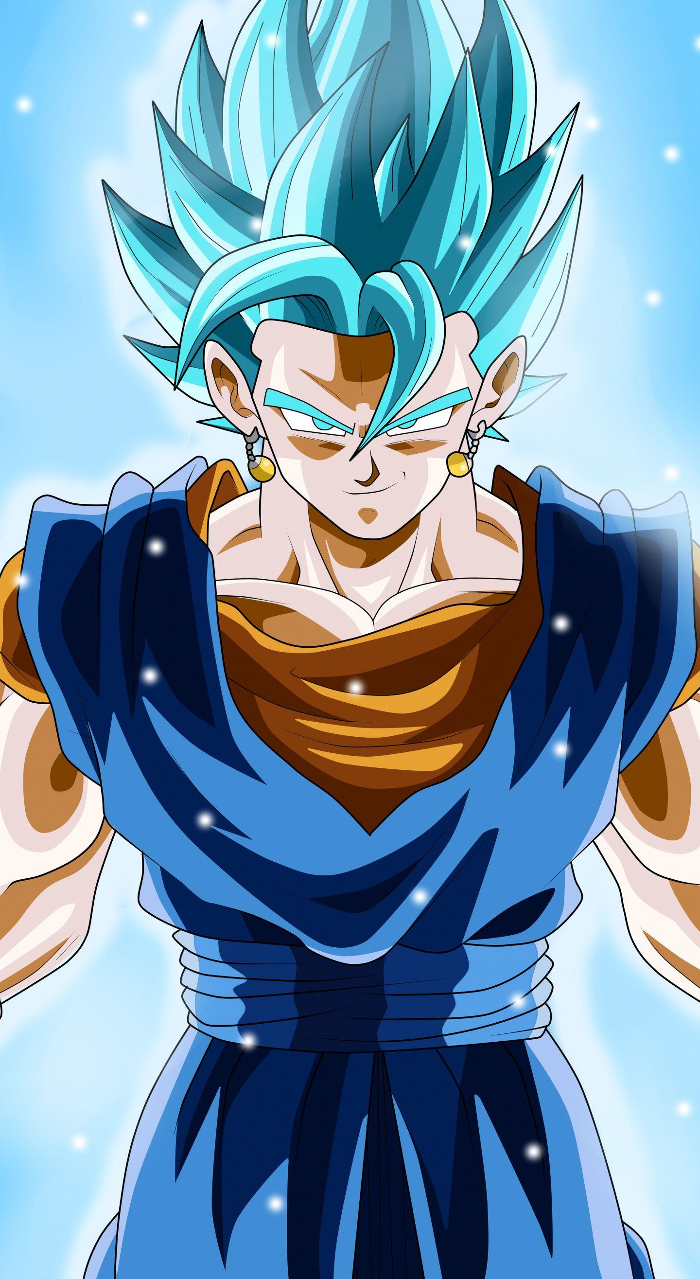 1440x2630 Download Attitude, Dragon ball, anime, Vegito wallpaper, 1440x Samsung Galaxy Note 8