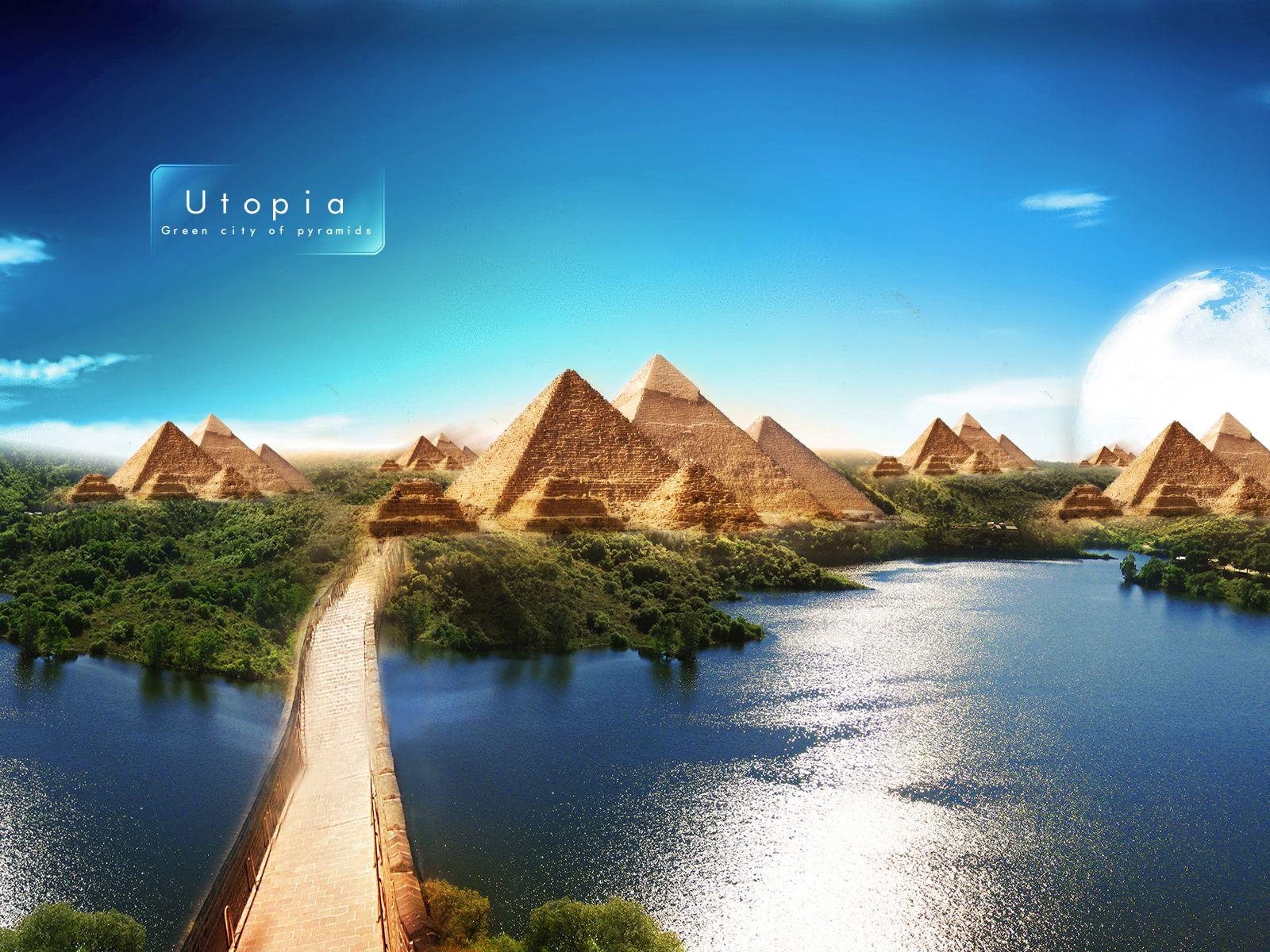 1600x1200 Egypt Pyramids Wallpaper