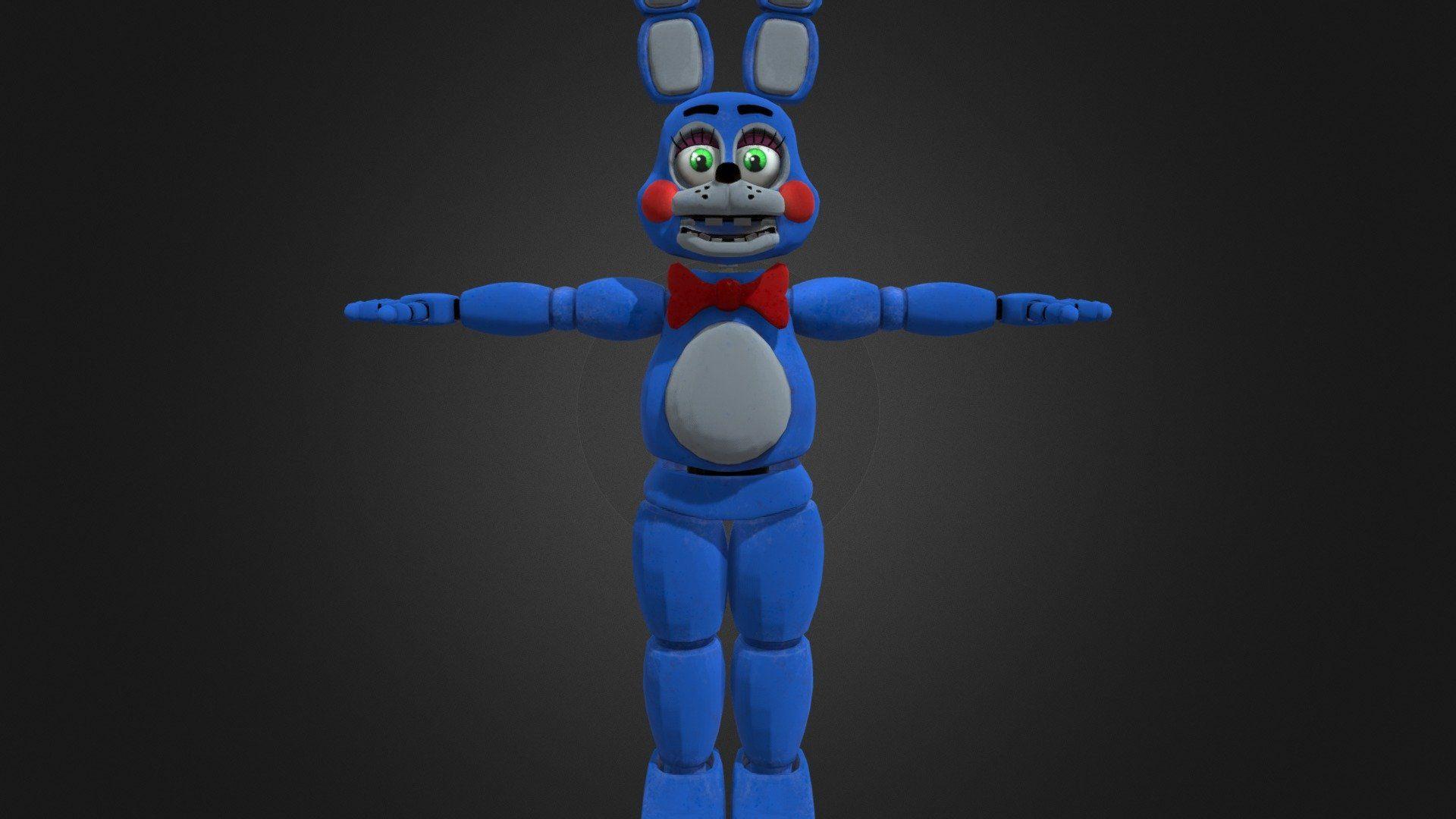 1920x1080 Toy Bonnie. Help Wanted Free 3D model by JuztAndy [c3422d8]