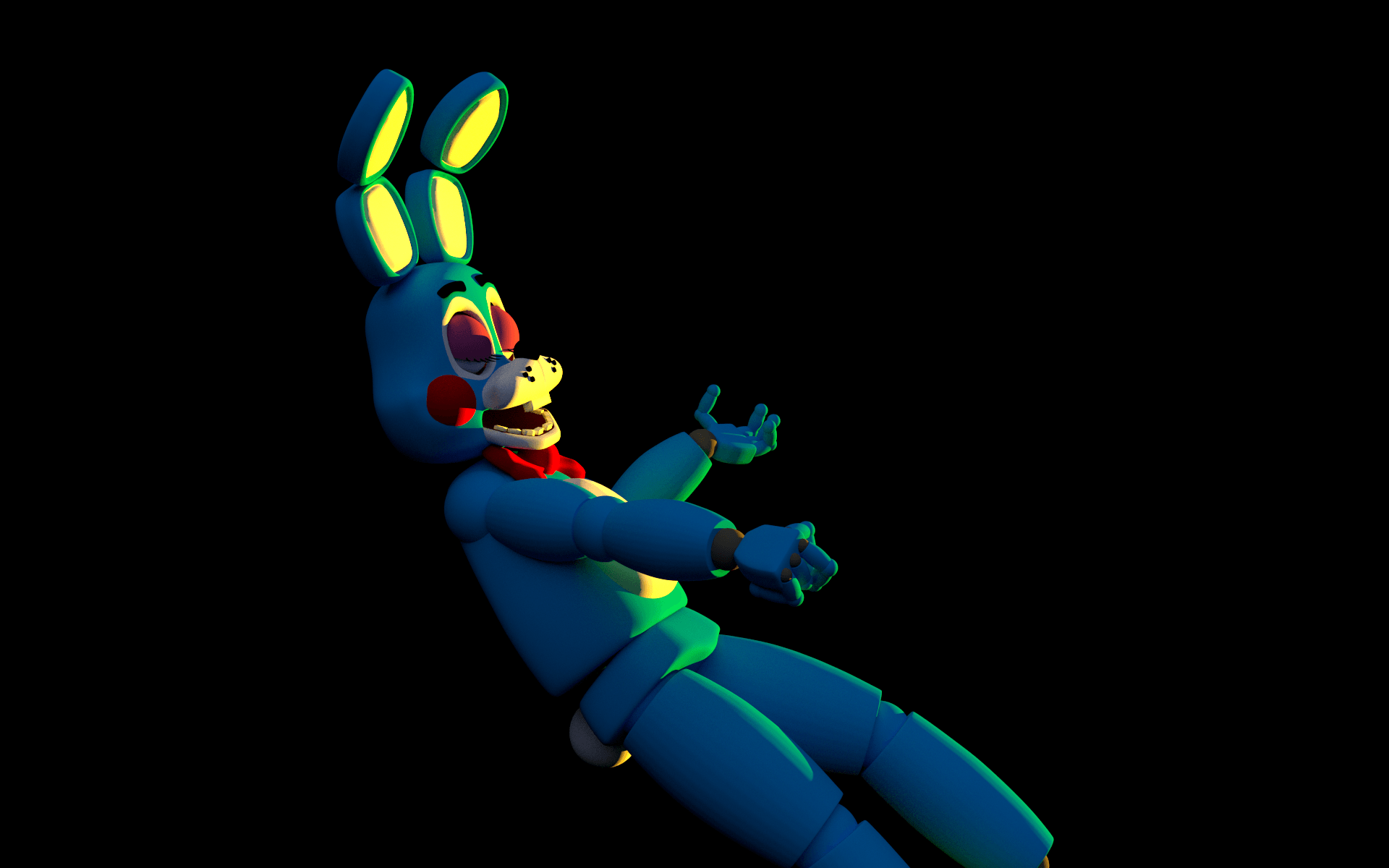 1920x1200 Toy Bonnie air guitar wallpaper