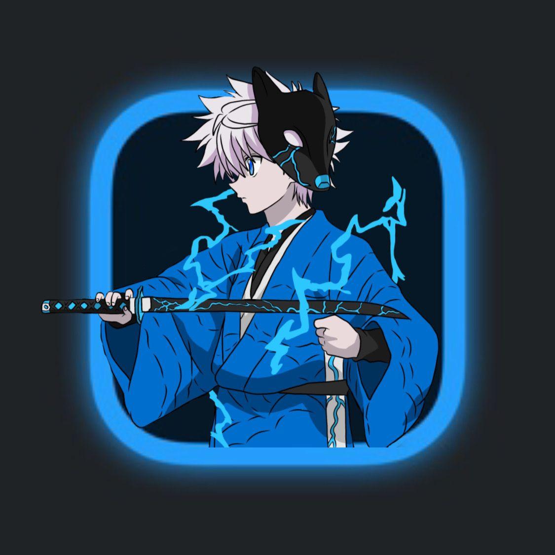 1125x1125 freetoedit #appicon #killua #animeicon #animeappicon # zoldyck # widgetsmith.  Biểu tượng hoạt hình, thiết kế biểu tượng ứng dụng Ios, Hình nền điện thoại hoạt hình