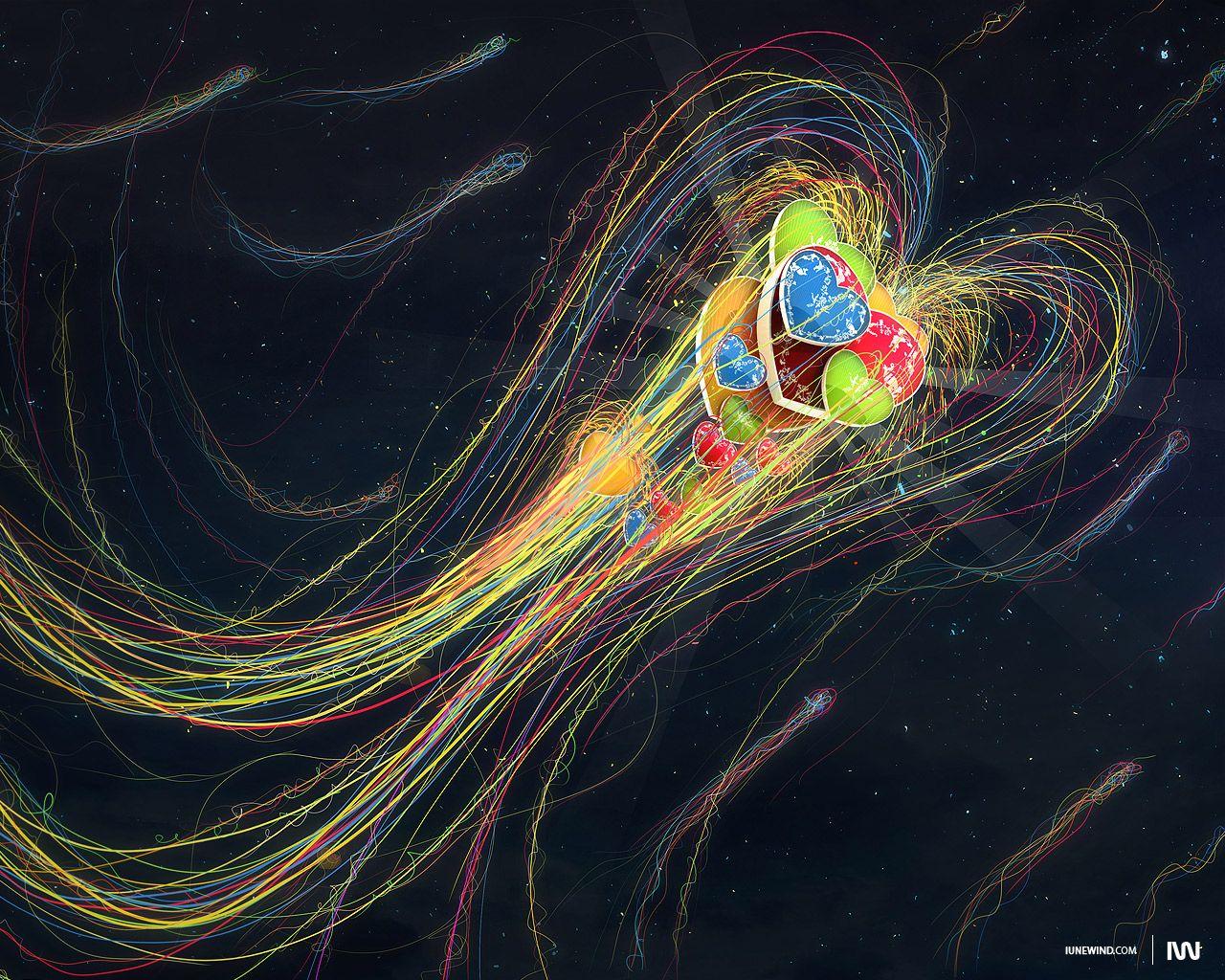 1280x1024 Love comet desktop PC and Mac wallpaper