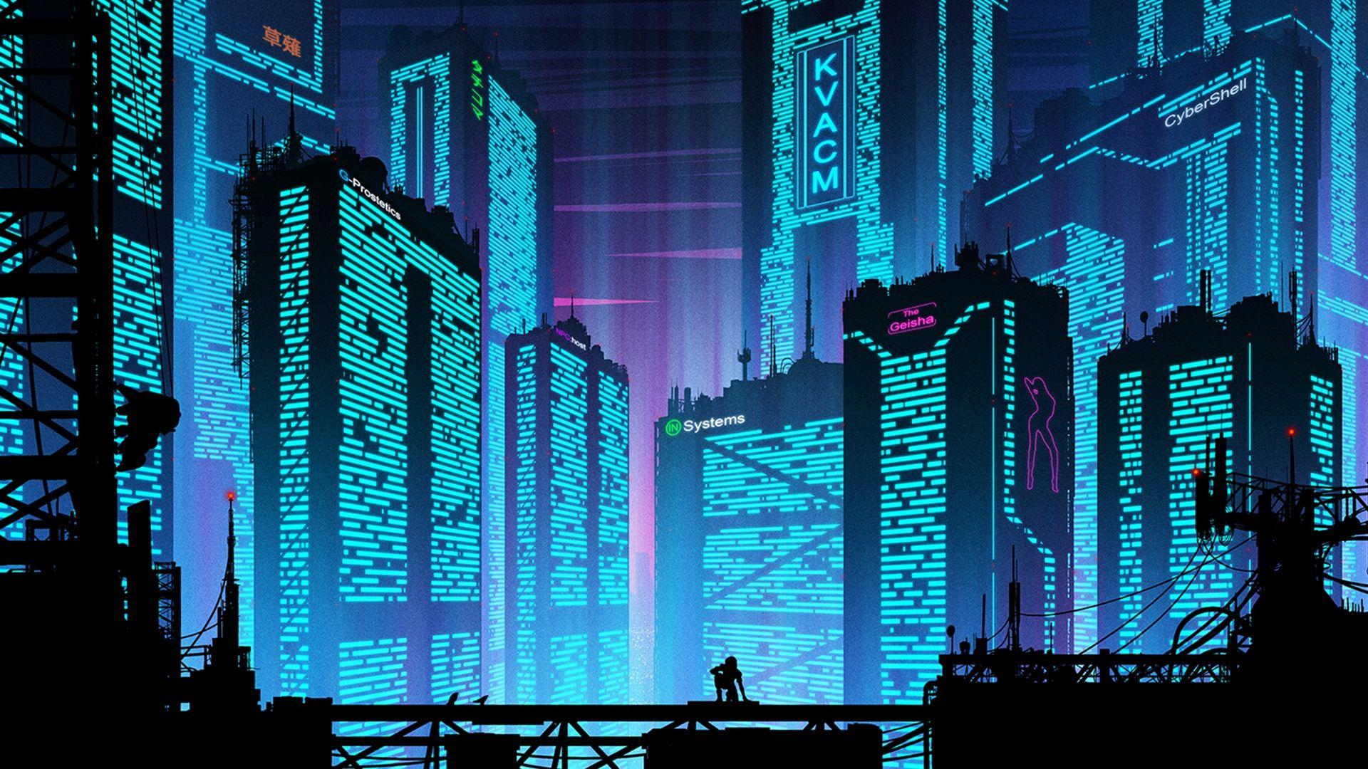 1920x1080 Cyberpunk Desktop .