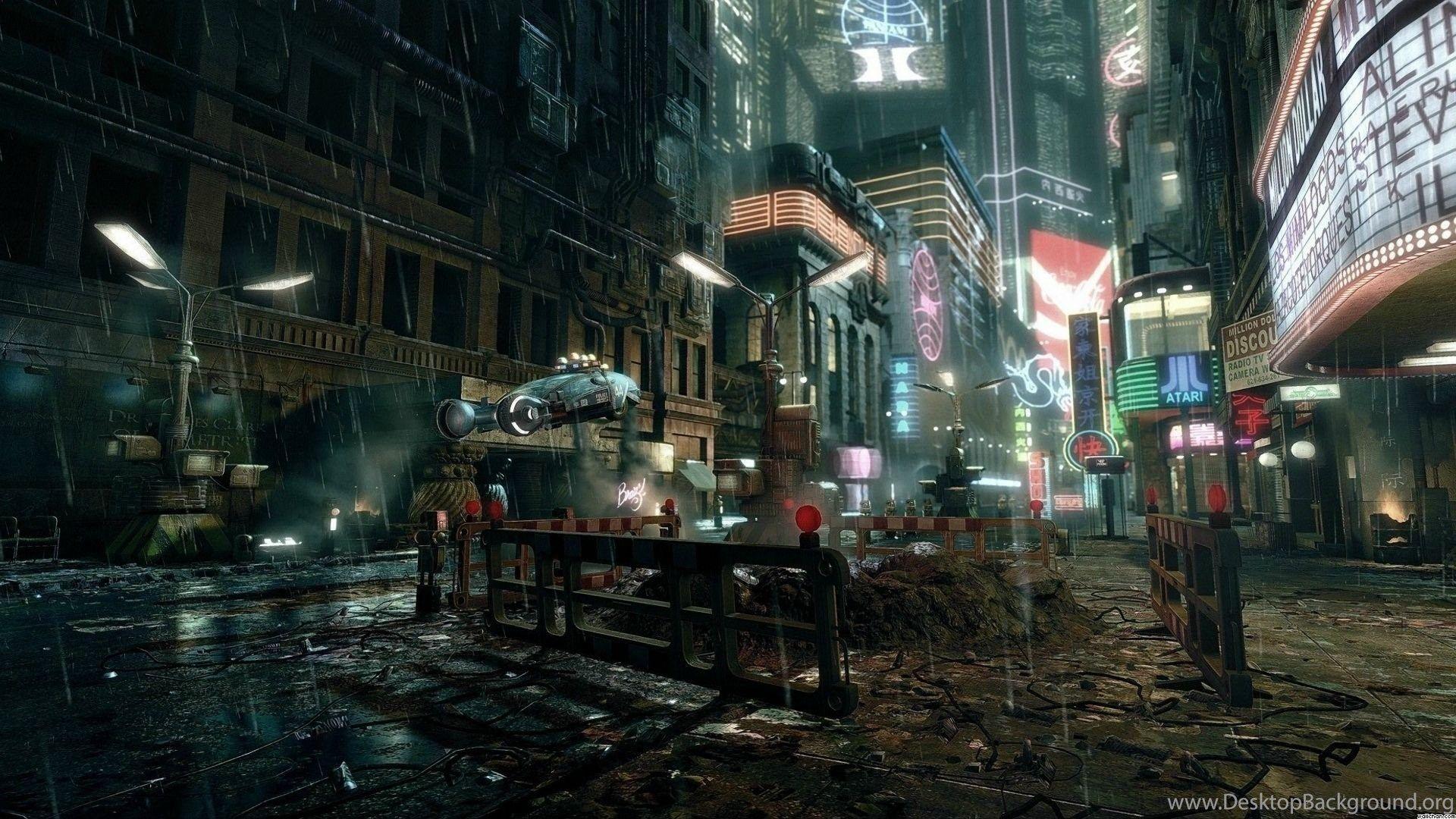 1920x1080 Cyberpunk HD Wallpaper Desktop Background