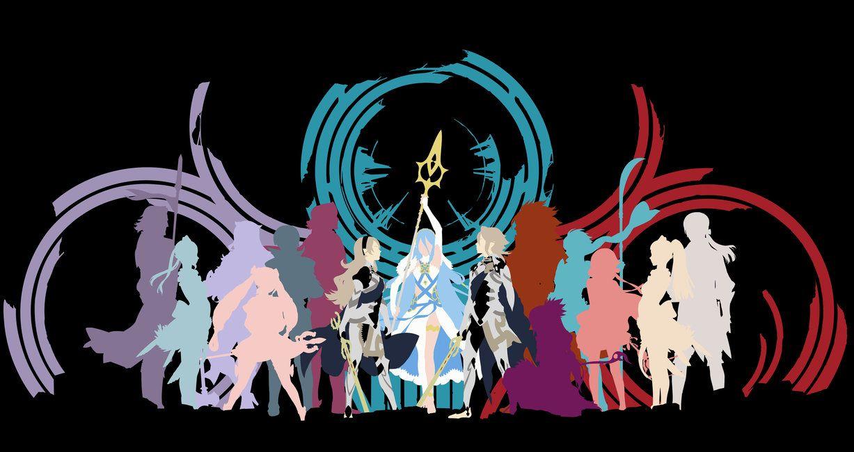 1227x650 Fire Emblem Fates: Minimalist Wallpaper Ver. 3