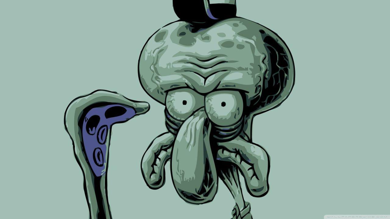 1280x720 Squidward Tentacles HD Wallpaper