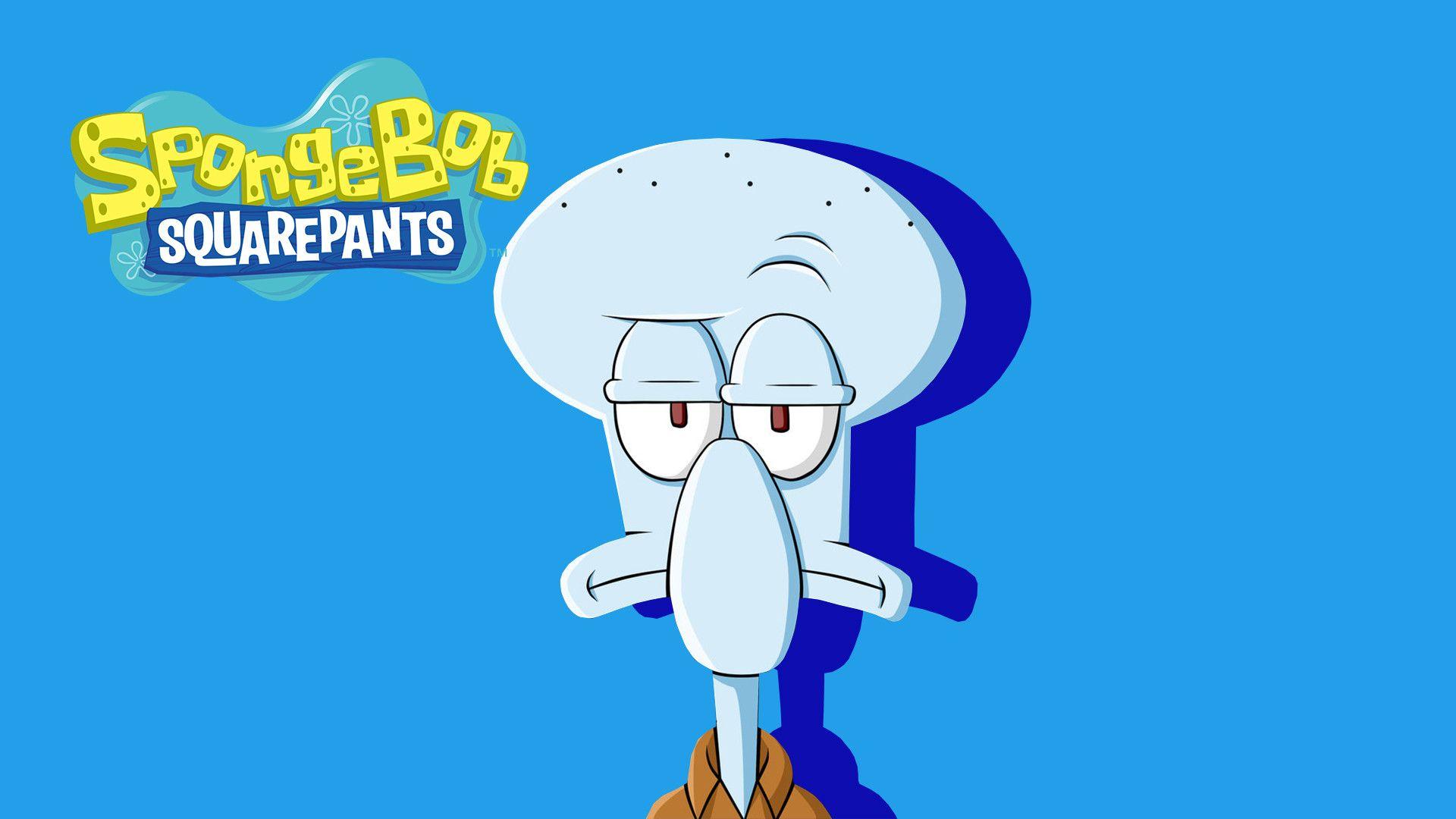 1920x1080 Spongebob Wallpaper Squidward