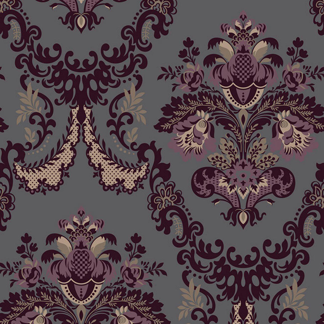 1300x1300 Agatha Damask Traditional Flock Victorian Georgian 18th 19th Century Damask Traditional Flock Victorian Georgian 18. Flock wallpaper, Antique wallpaper, Wallpaper