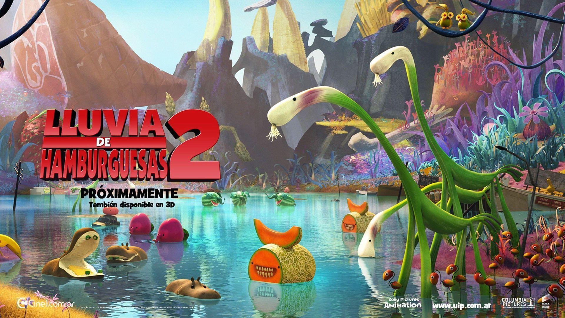 1920x1080 Cloudy With A Chance Of Meatballs 2 Wallpaper Widescreen