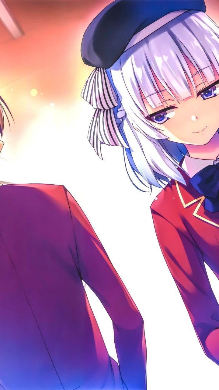 720x1280 Download 720x1280 Sakayanagi Arisu, You Zitsu, Ayanokouji Kiyotaka, Visual Novel Wallpaper For Galaxy S Galaxy Note II, Galaxy Nexus, Alcatel One Touch Idol Ultra