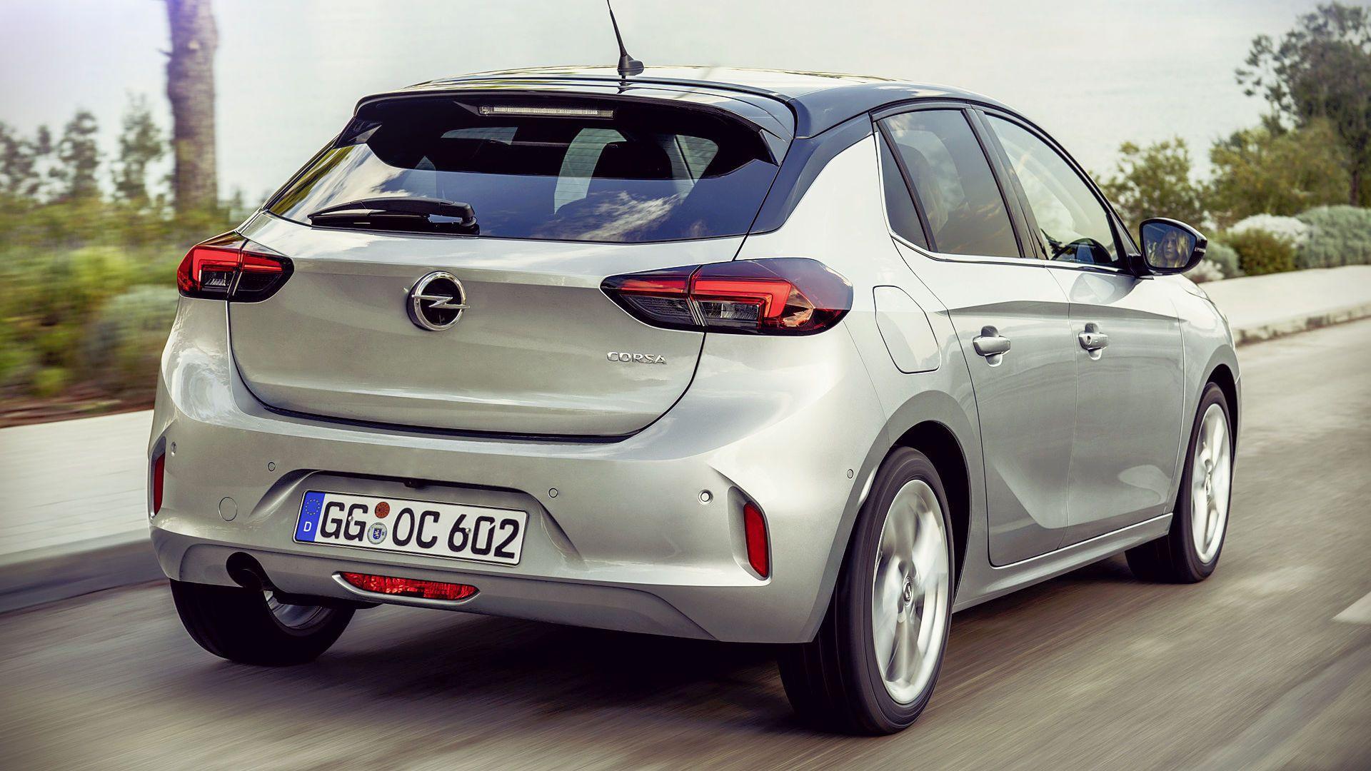 1920x1080 Opel Corsa 2020 Back Wallpaper