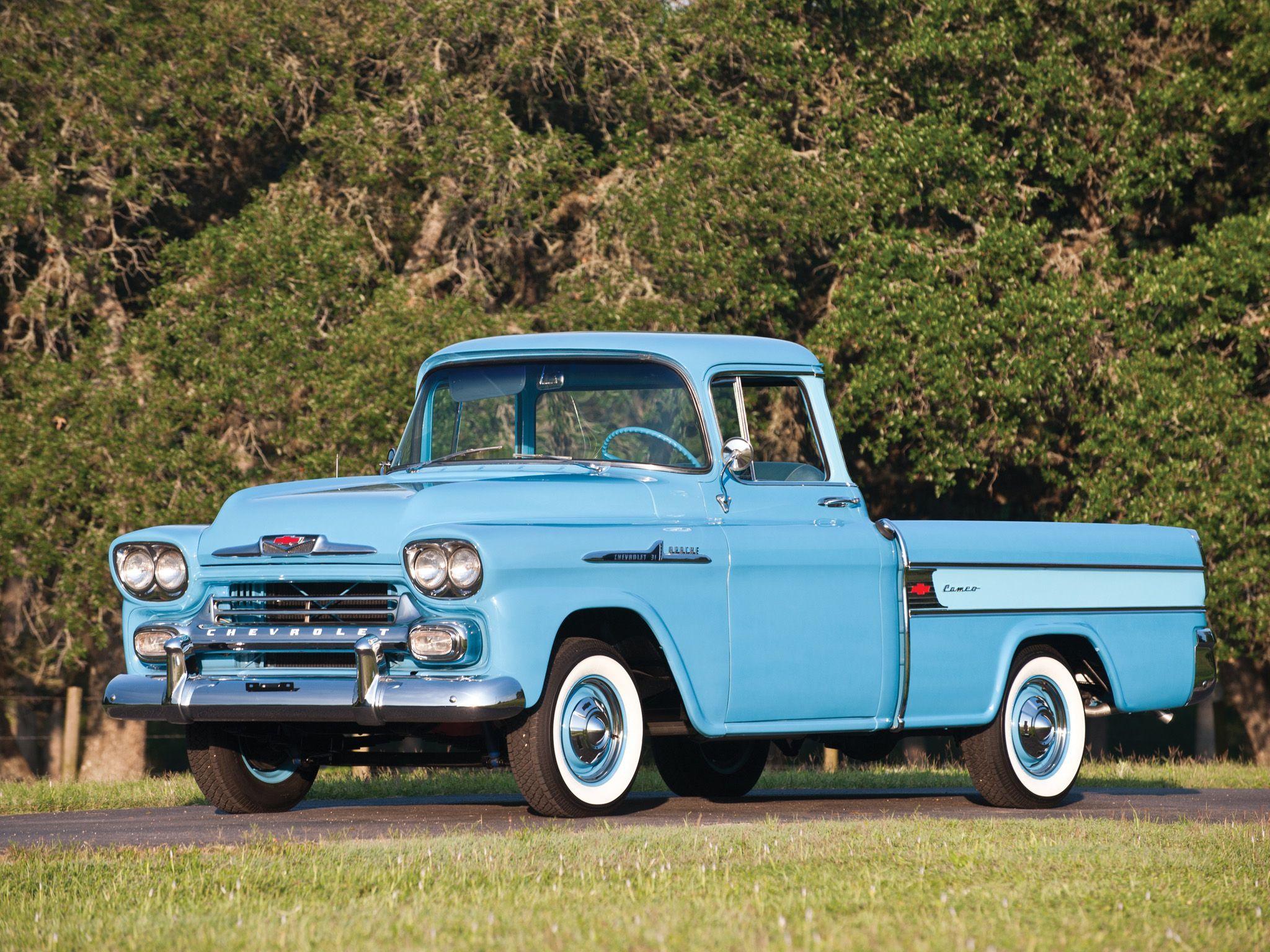 2048x1536 Chevrolet Apache 31 Cameo Fleetside 1958 wallpaper 239. Classic