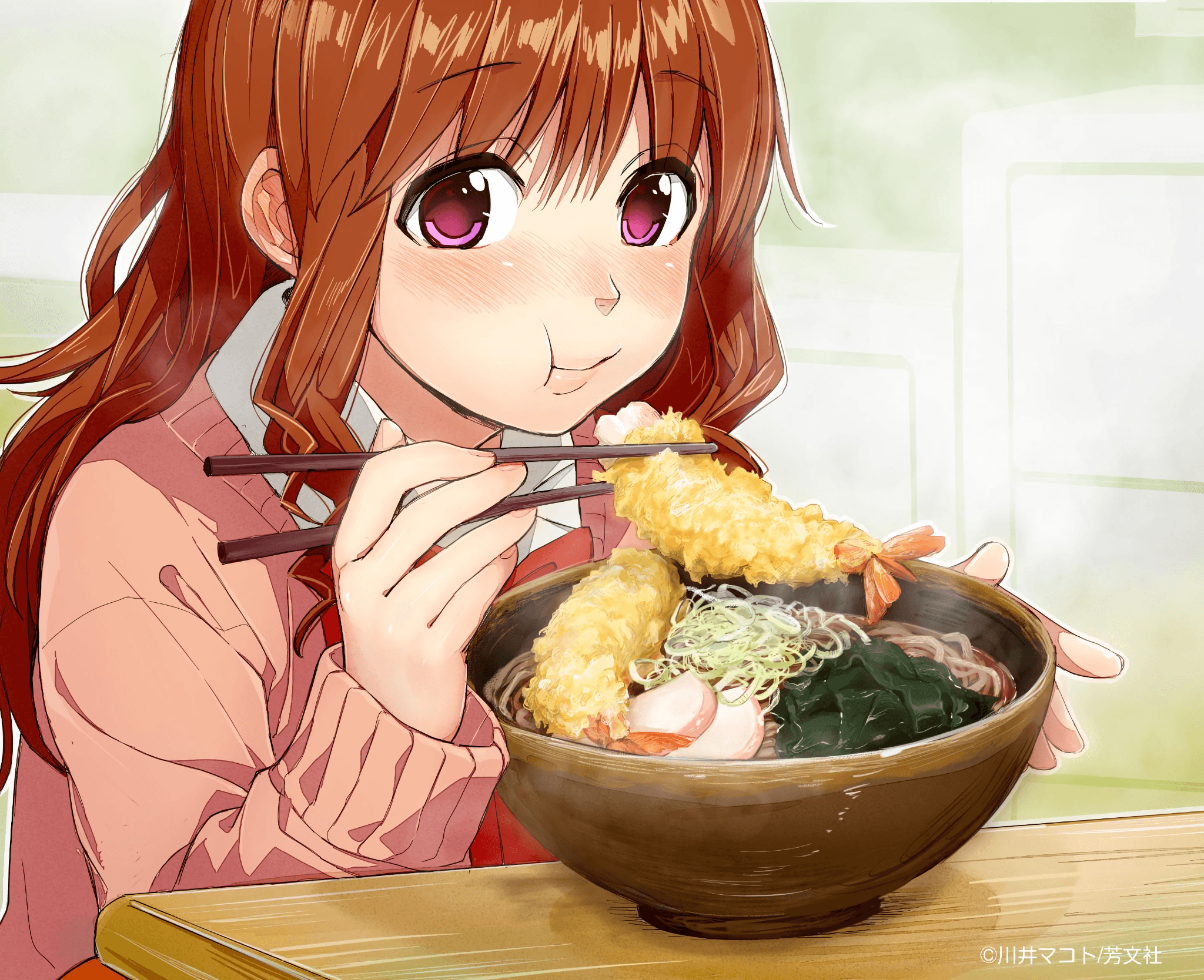 2048x1668 Anime Gourmet Girl Graffiti Wallpaper:2048x1668