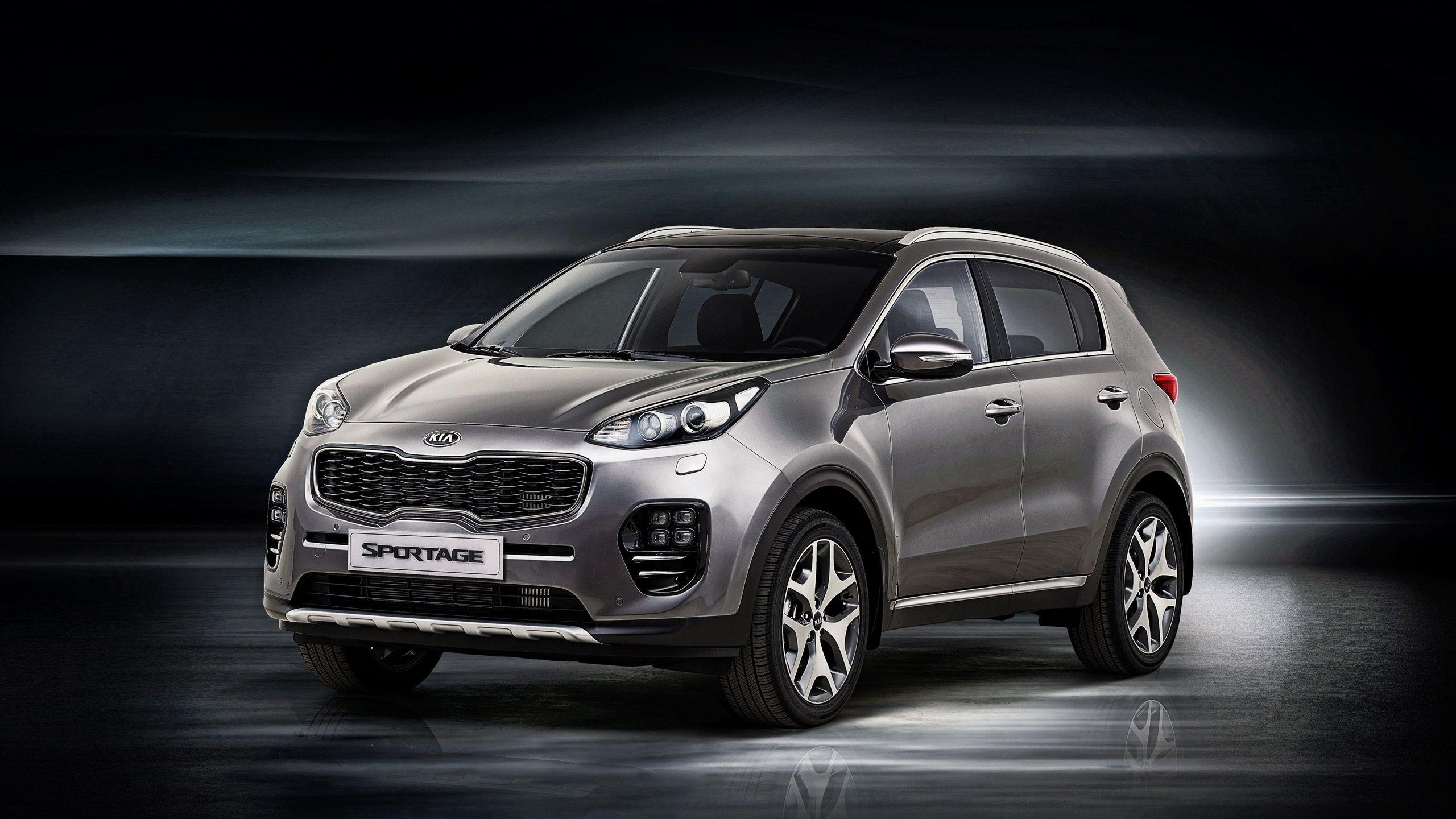 2560x1440 Wallpaper 2015 Kia Sportage GT gray car 2560x1600 HD Picture, Image