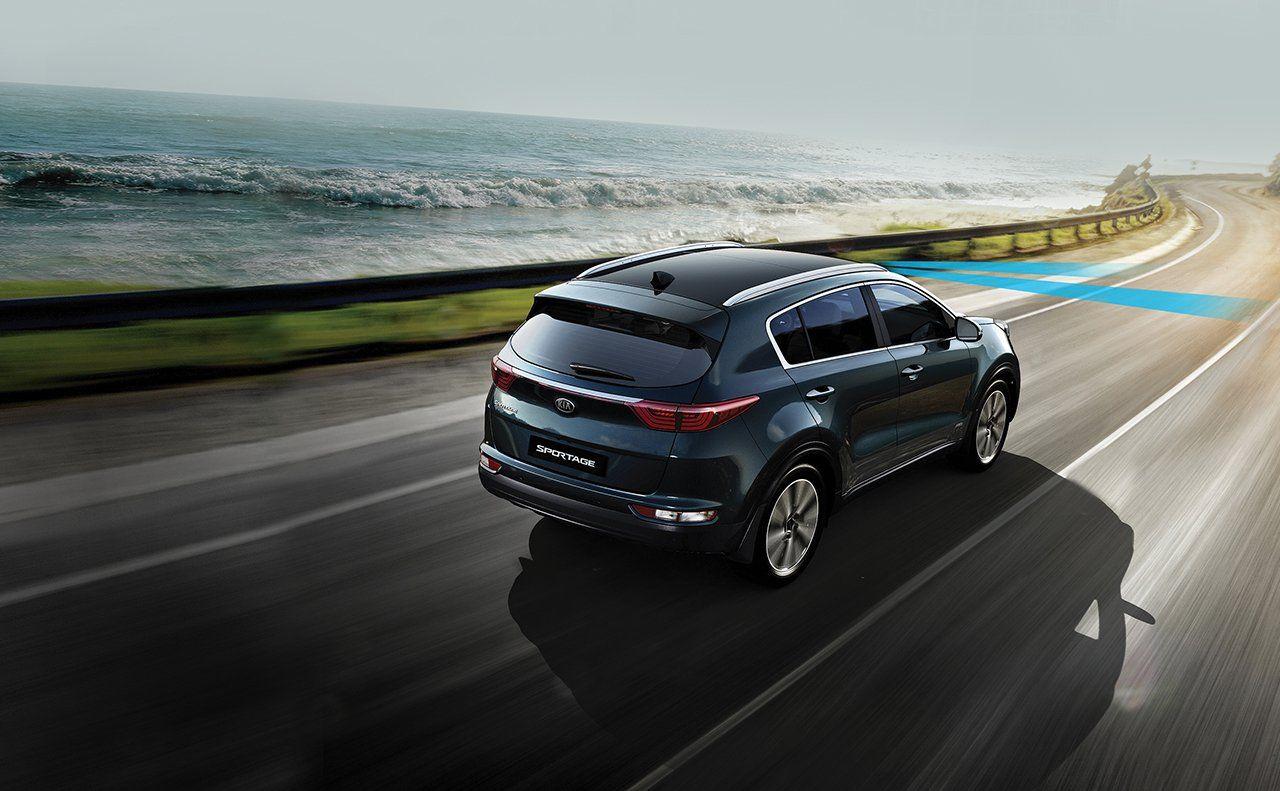 1280x791 Kia Sportage Black Color Rear Back Side View On Sportage 2019 Vs 2020
