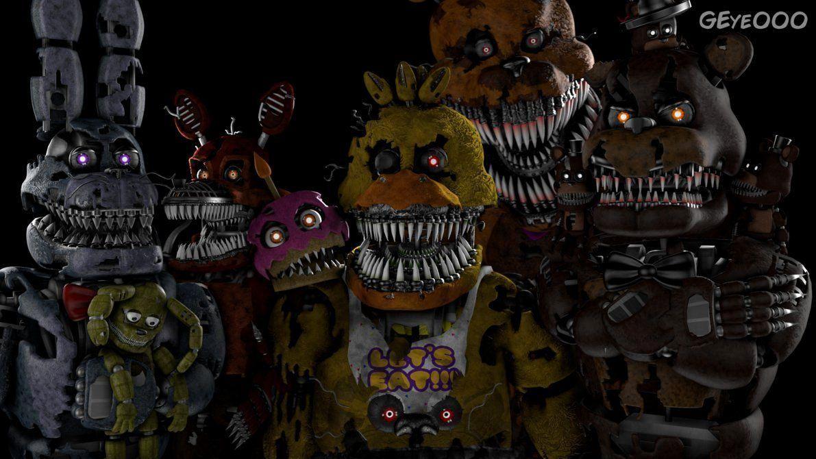 1191x670 Unique Five Nights at Freddy's 4 Wallpaper This Month