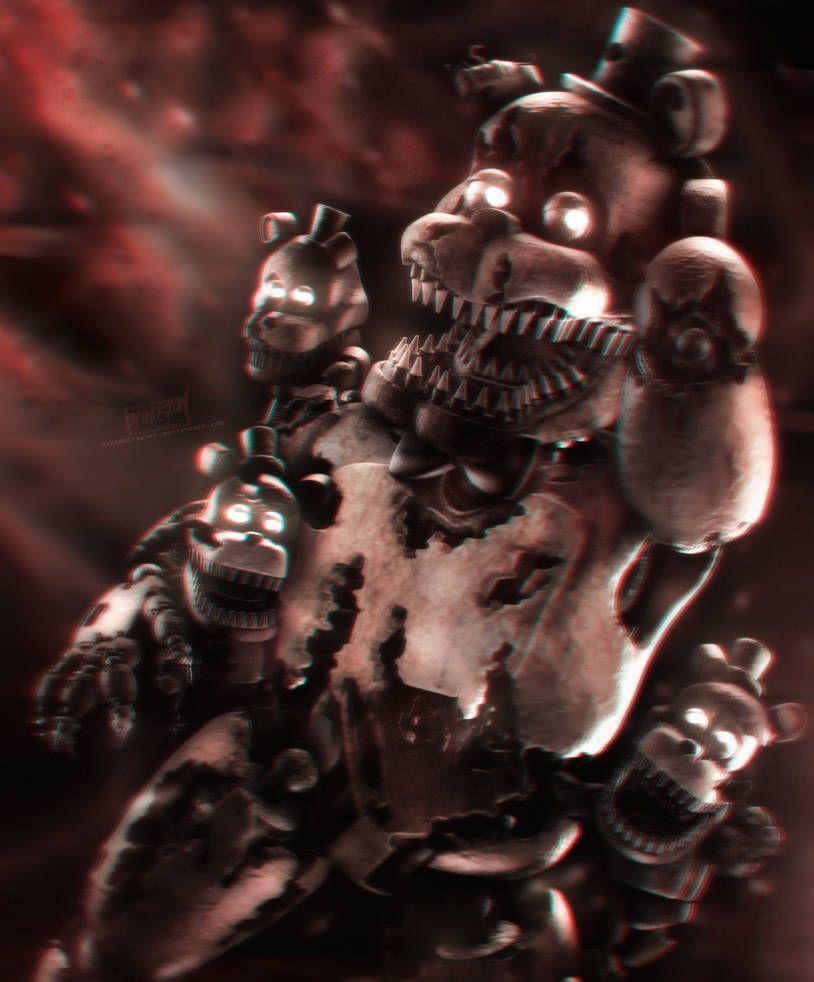 814x982 SFM FNAF4 Nightmare Freddy. By NikzonKrauser. Fnaf, Fnaf Freddy, Fnaf Drawings