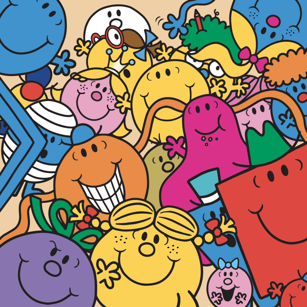 1024x1024 Mr. Men Little Miss Spot The Difference
