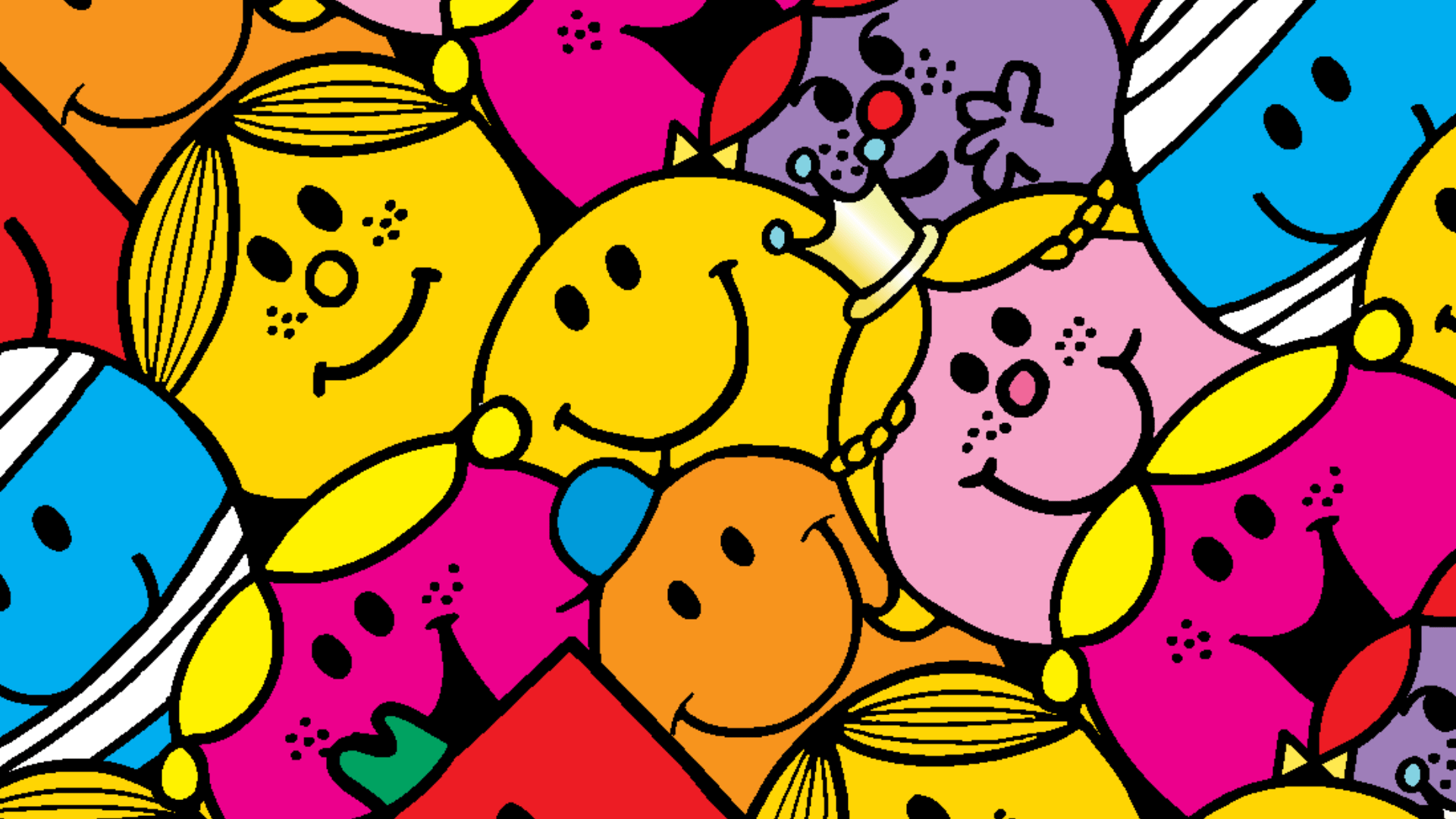 1920x1080 Eye Conic' Glasses For Tiny Trendsetters: The Mr. Men And Little Miss