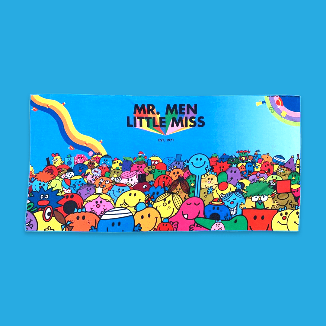 1080x1080 MR. MEN LITTLE MISS DISCOVER YOU BEACH TOWEL