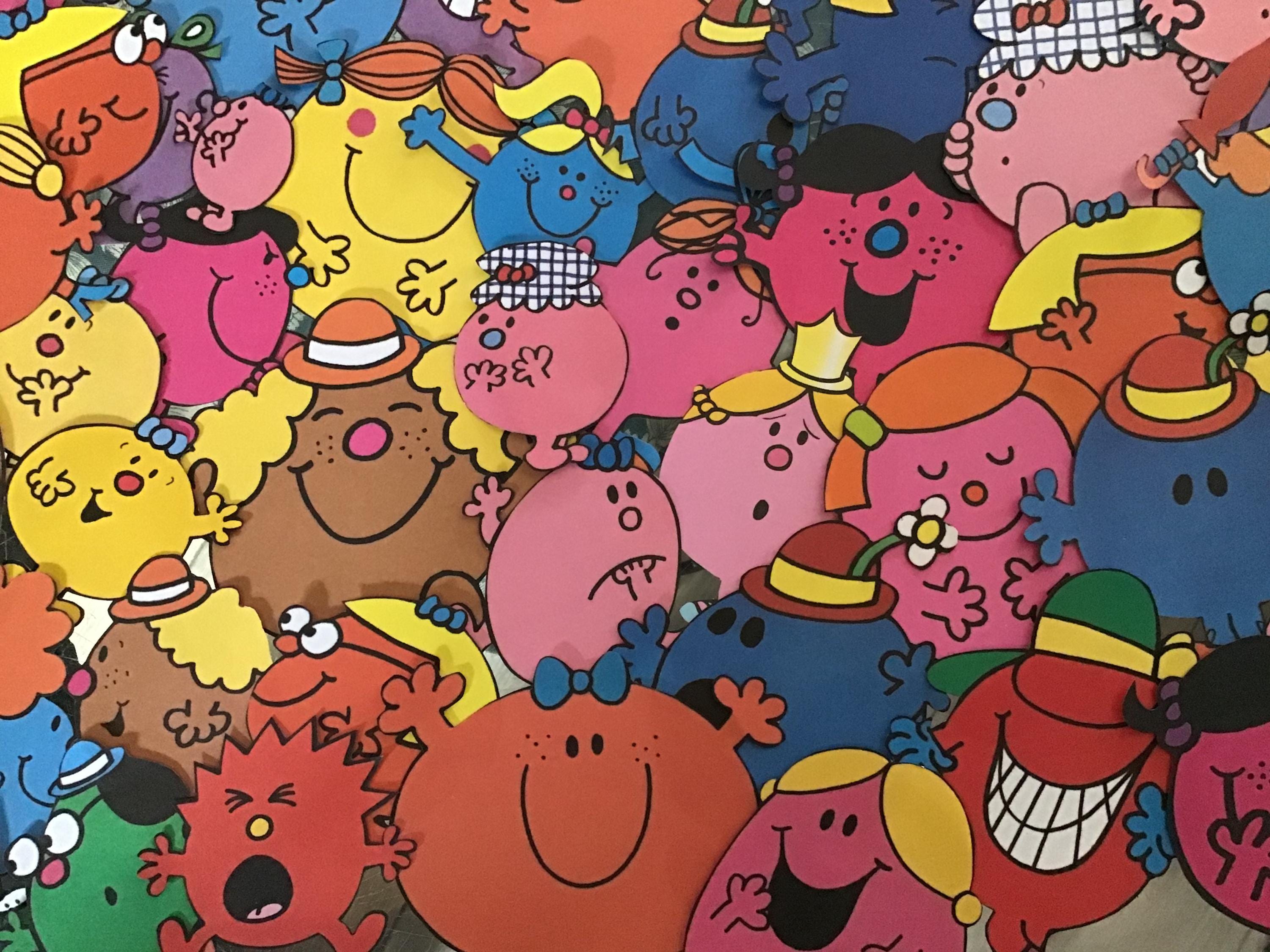 3000x2250 Mr Men Little Miss Cake Topper