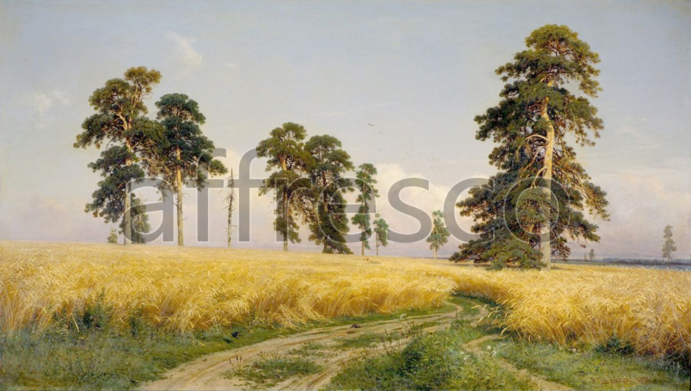 1415x800 Classic landscapes. Ivan Shishkin Rye