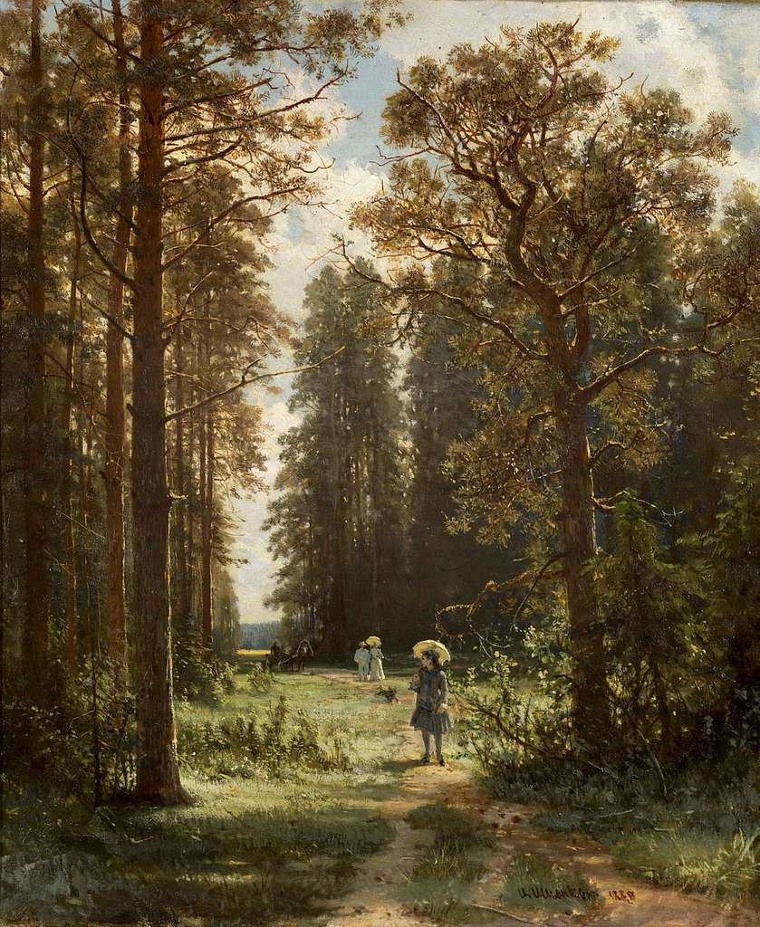 839x1024 Paintings by ivan shishkin in the russian museum, Forest Image: PICRYL Domain Media Search Engine Public Domain Search