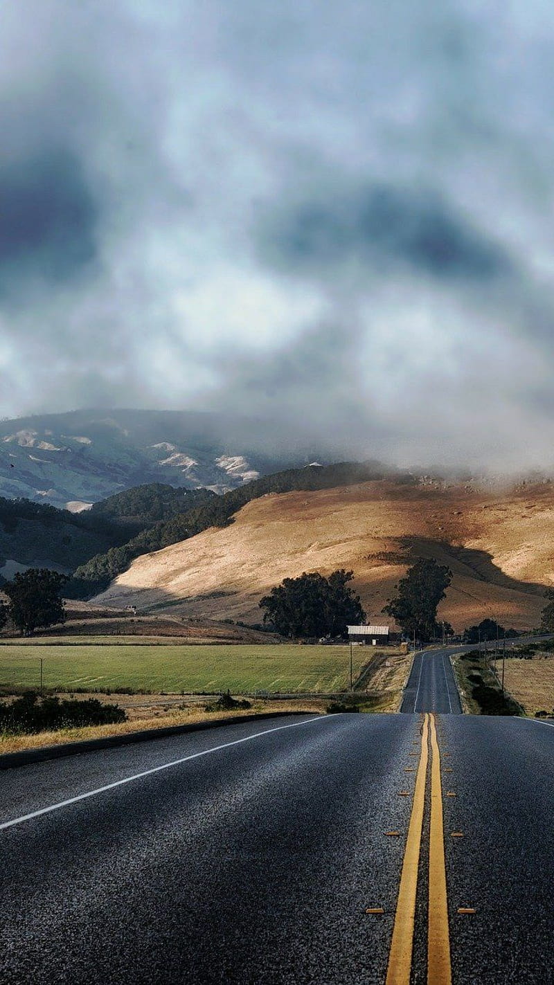800x1423 Road, journey, walking alone, HD phone wallpaper