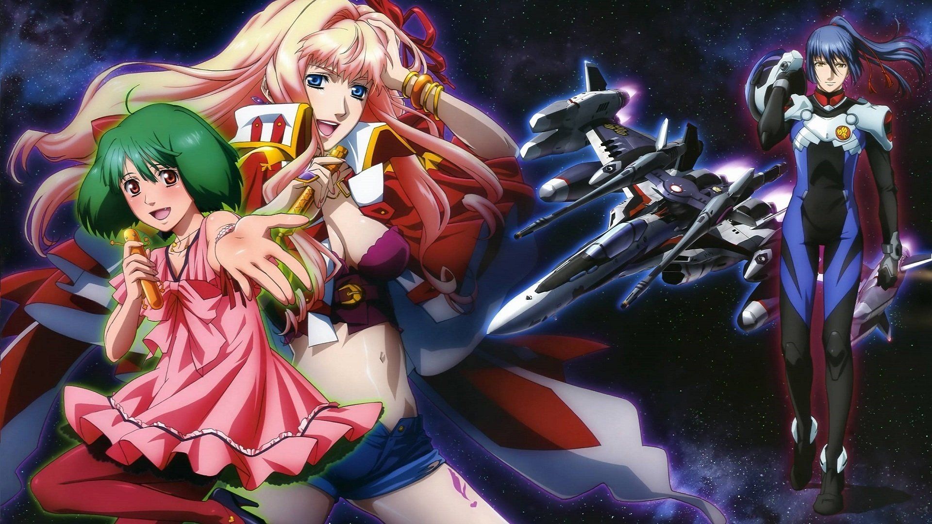 1920x1080 Macross Frontier (TV Series 2008)