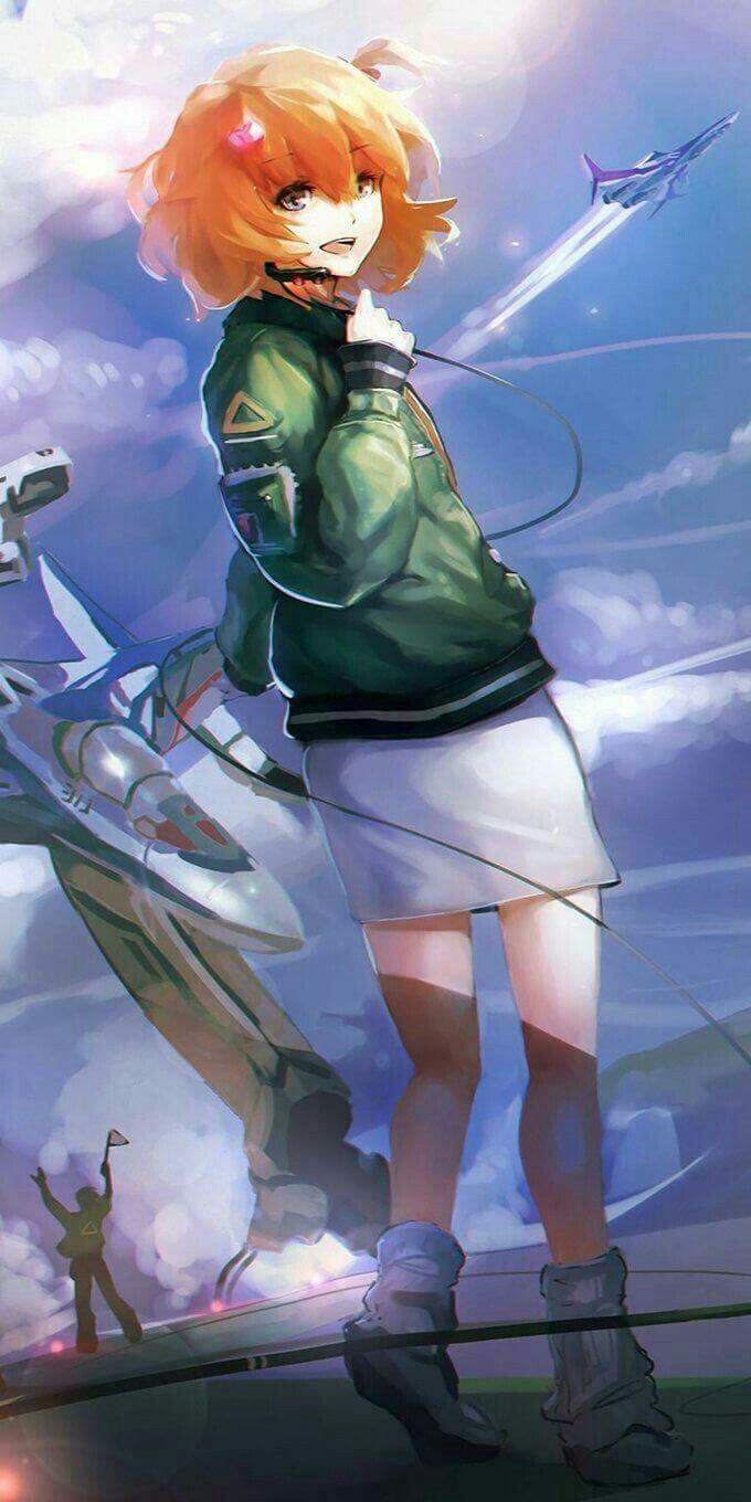 680x1360 Macross frontier wallpaper. Macross plus anime, Macross dyrl, Anime art