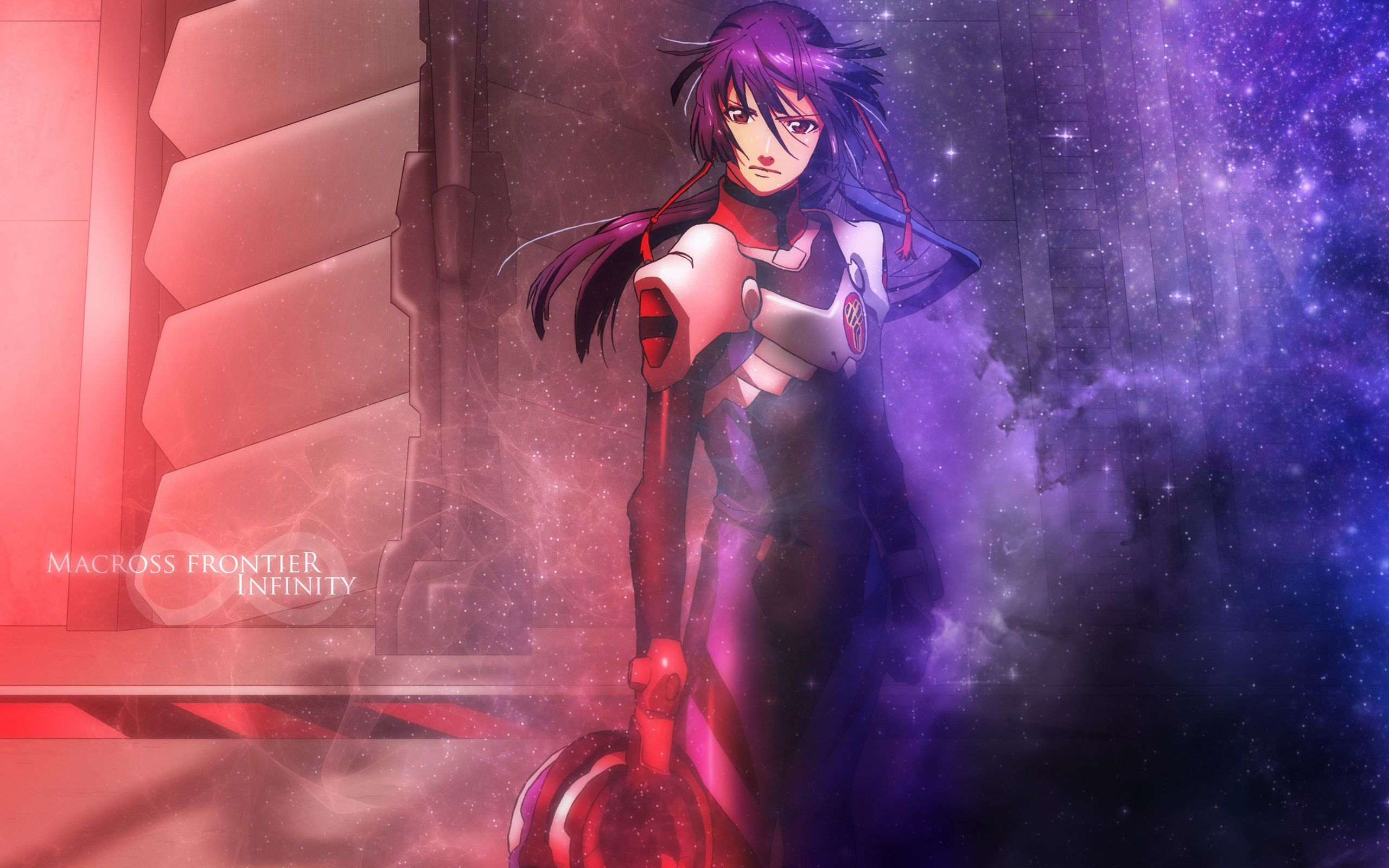 2560x1600 Wallpaper Macross Frontier: Infinity, blue hair anime girl 2560x1600 Picture, Image