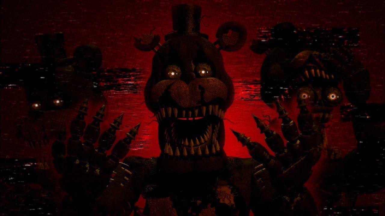 1280x720 FNAF SFM Nightmare Freddy Voice Lines