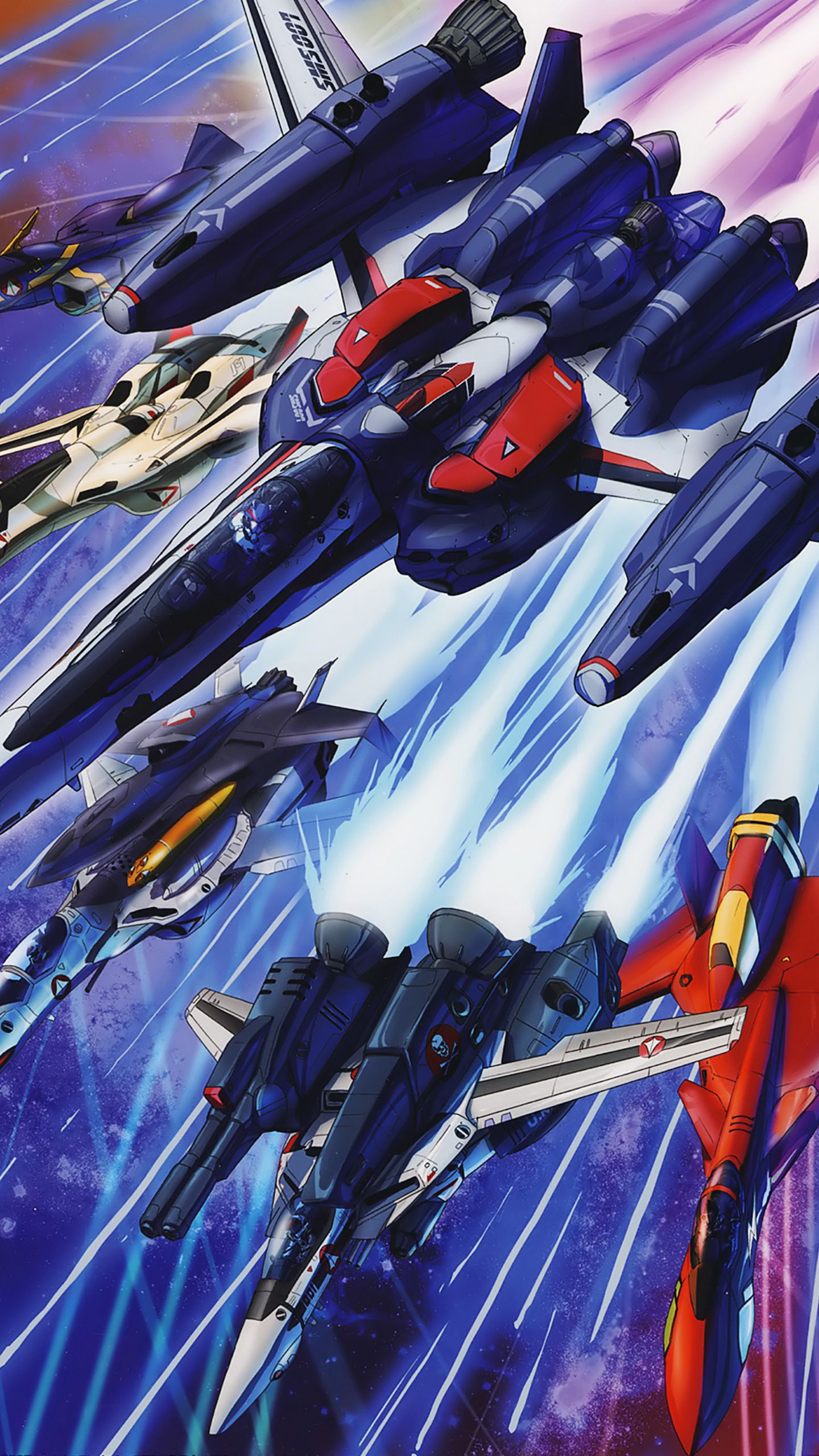 1440x2560 The Forgotten Lair. Macross Frontier Mobile Wallpaper