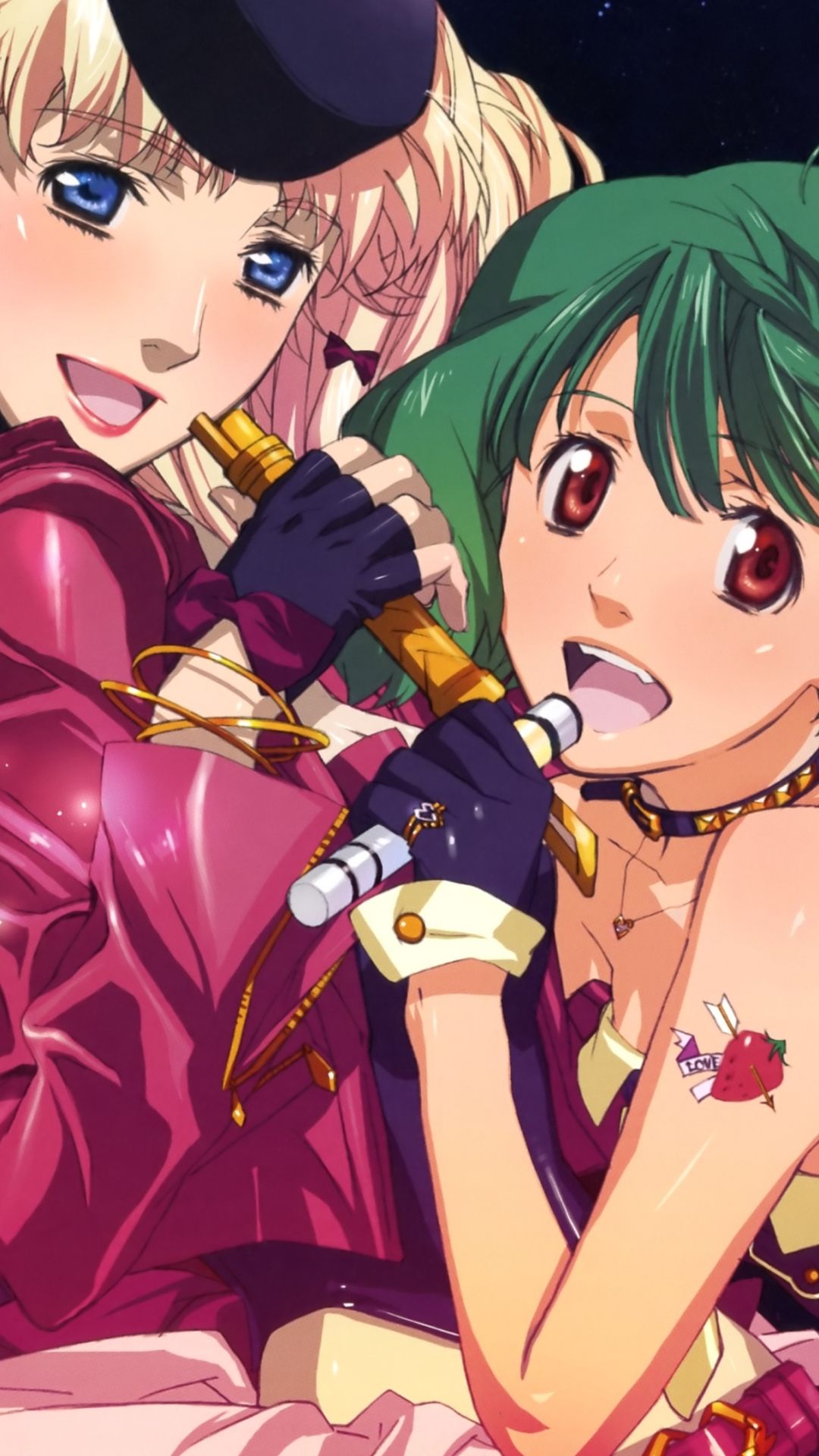 1080x1920 Phone wallpaper: Anime, Macross Frontier, Sheryl Nome, Ranka Lee 1356959