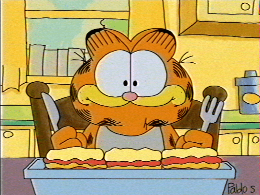 1064x800 The Garfield Movie in the Garfield And Friends artstyle