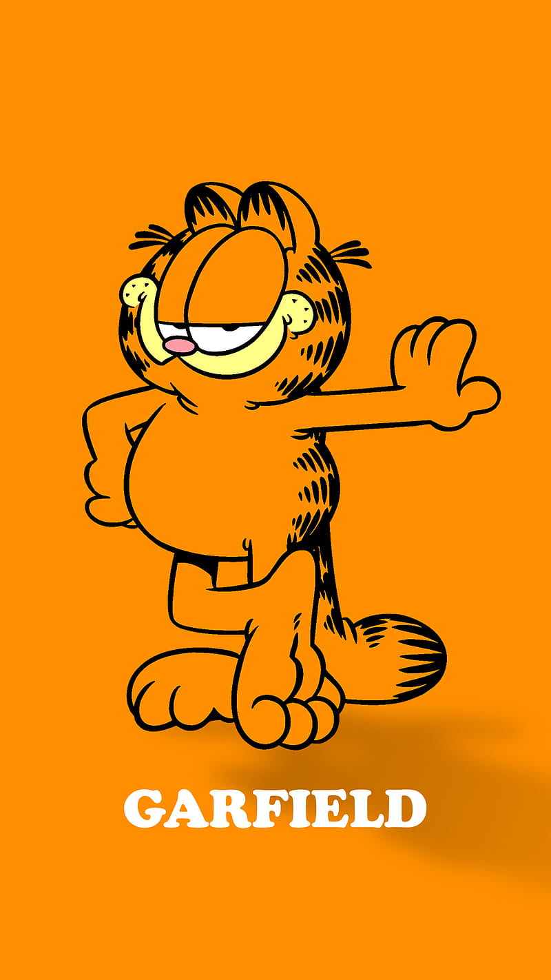 800x1422 HD garfield cat wallpaper