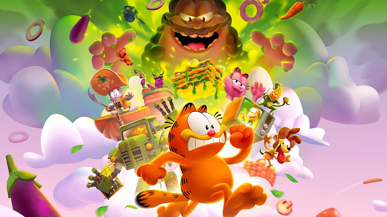 1280x720 Garfield: Escape from Monday Is a 3D Platformer That's All About Lasagnaand Nightmares