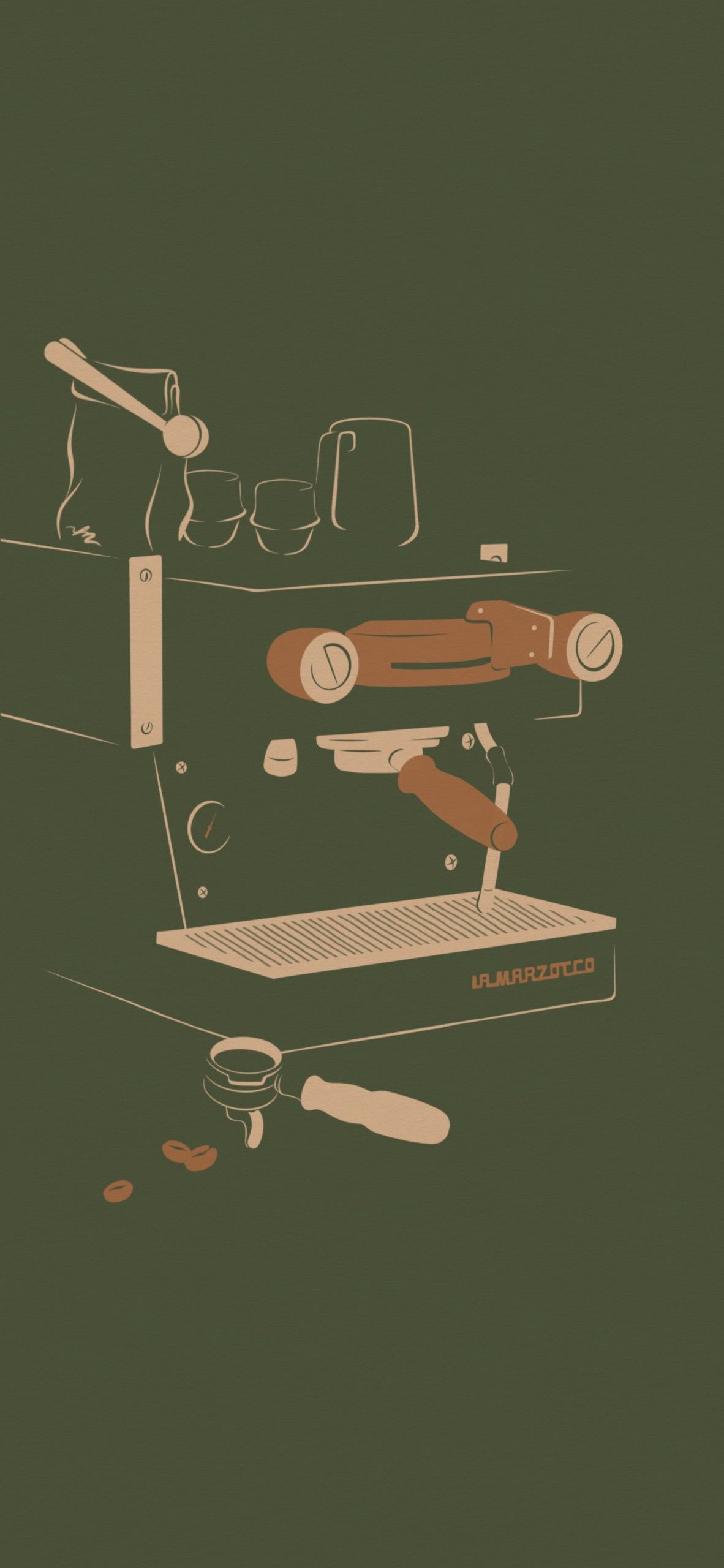 1182x2560 Linea Mini Wallpaper Marzocco Home