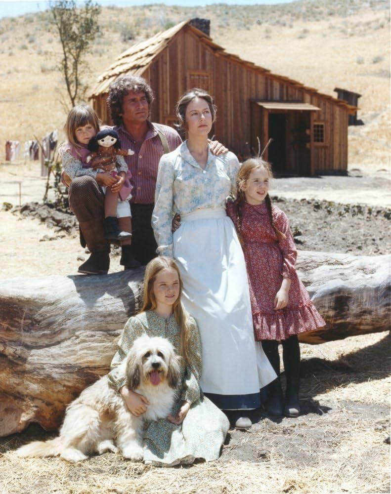 791x1000 Little House On The Prairie Cast in Group Picture with Blue Background Photo Print (8 x 10) : Celebrity Archives: Amazon.ca: Home