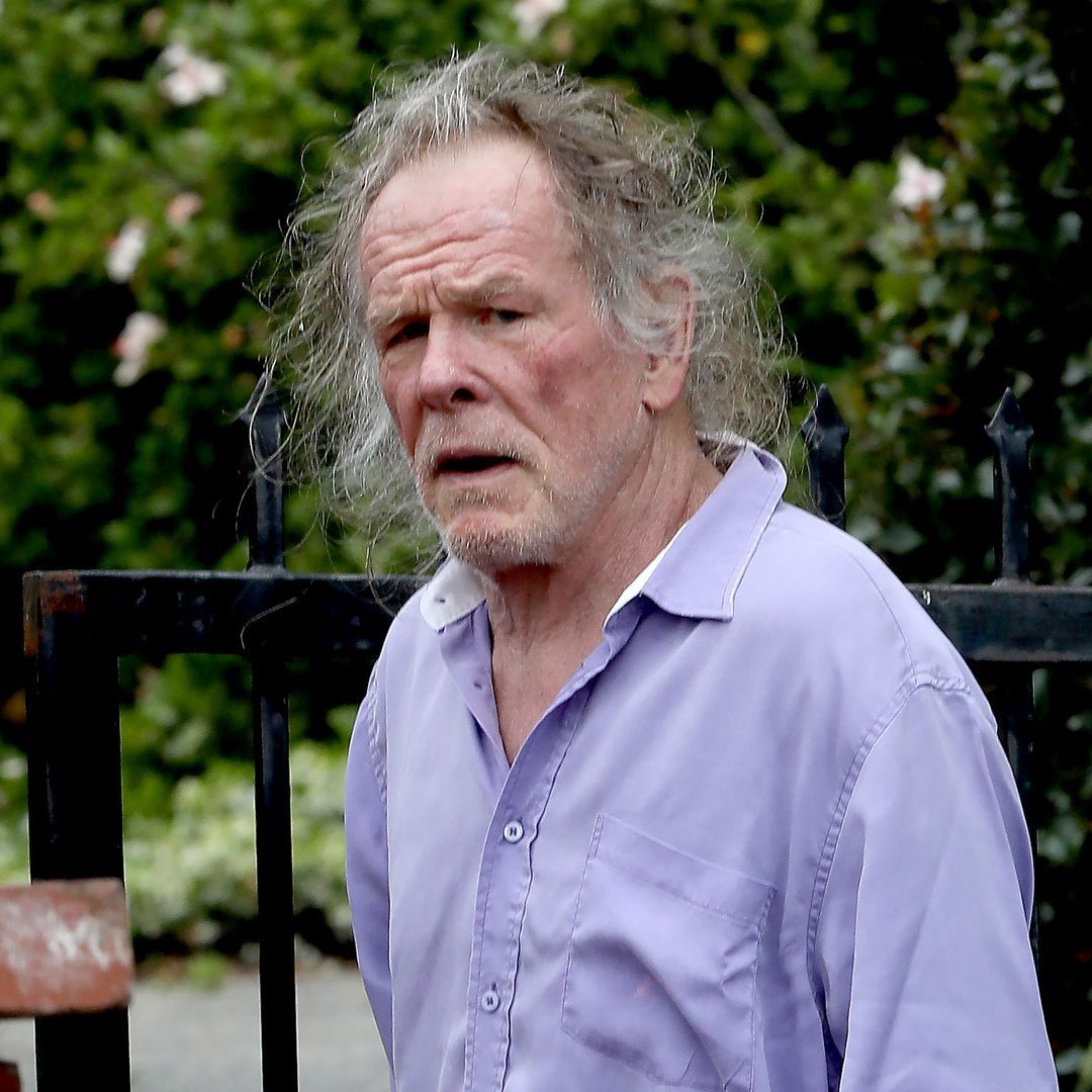 1080x1080 Nick Nolte, looks totally different to '90s heyday with messy hair and wrinkled outfit in rare Malibu outing