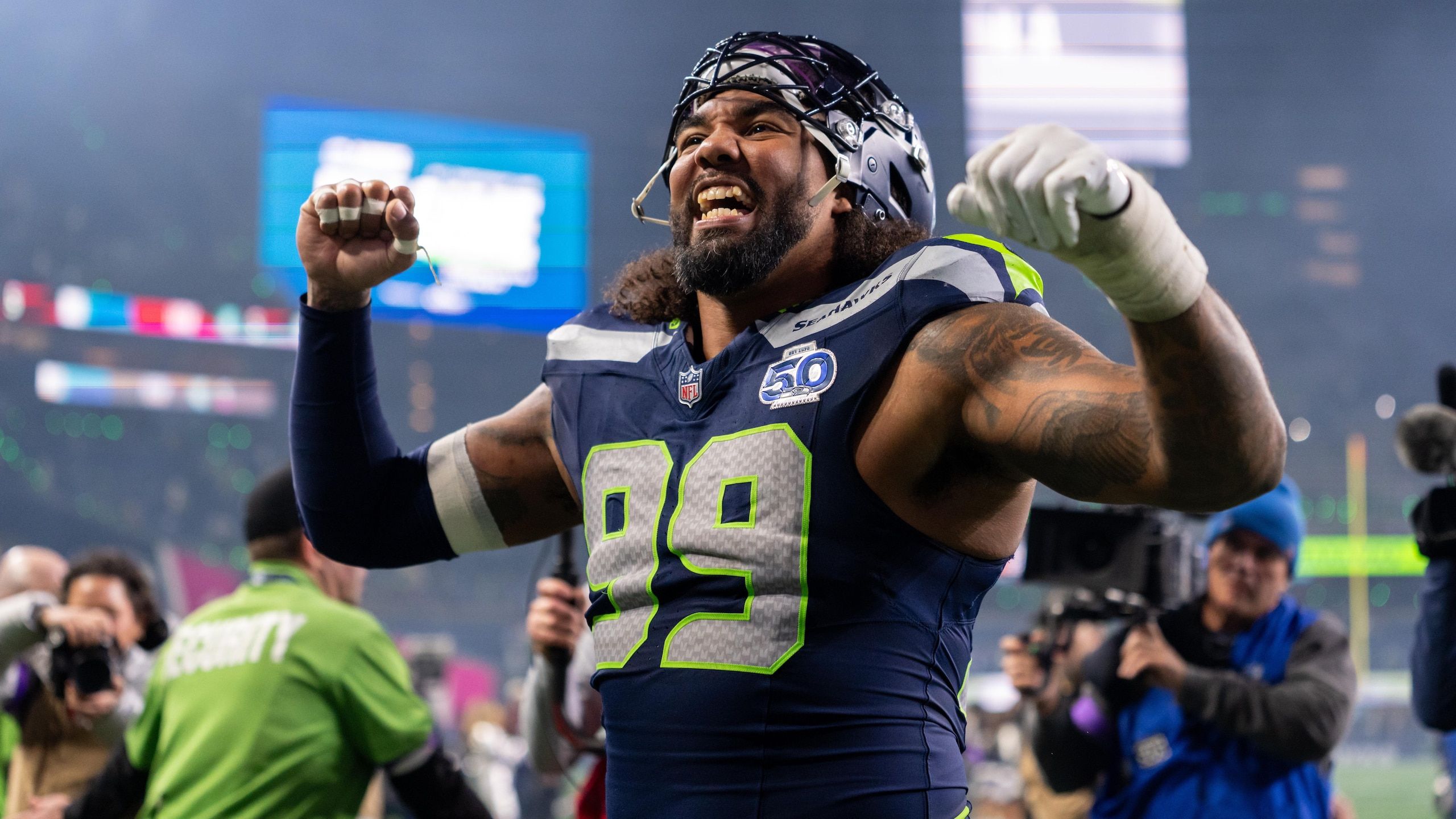 2560x1440 Leonard Williams, Jeffery Simmons, Jalen Carter Lead NFL DT Rankings by Coaches, Execs
