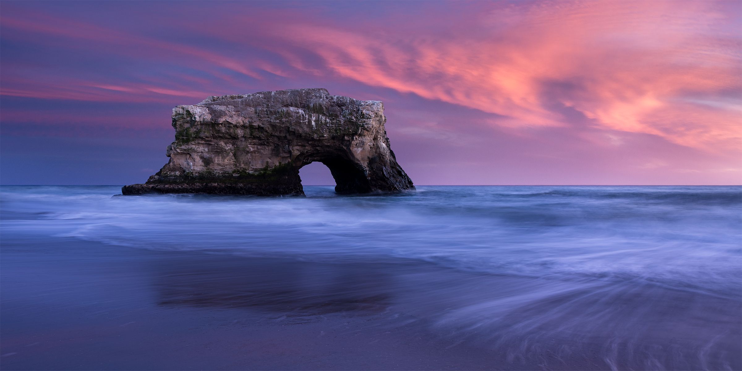 2400x1200 Santa Cruz Serenade. Seascapes & Waterfalls. Marlon Holden Fine Art