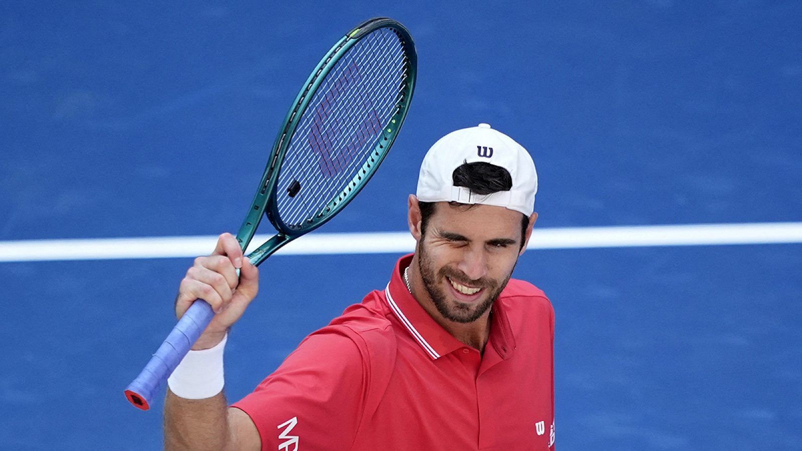 1600x900 US Open Photo: Khachanov Overwhelms Third Seed Auger Aliassime After Dramatic Turnaround