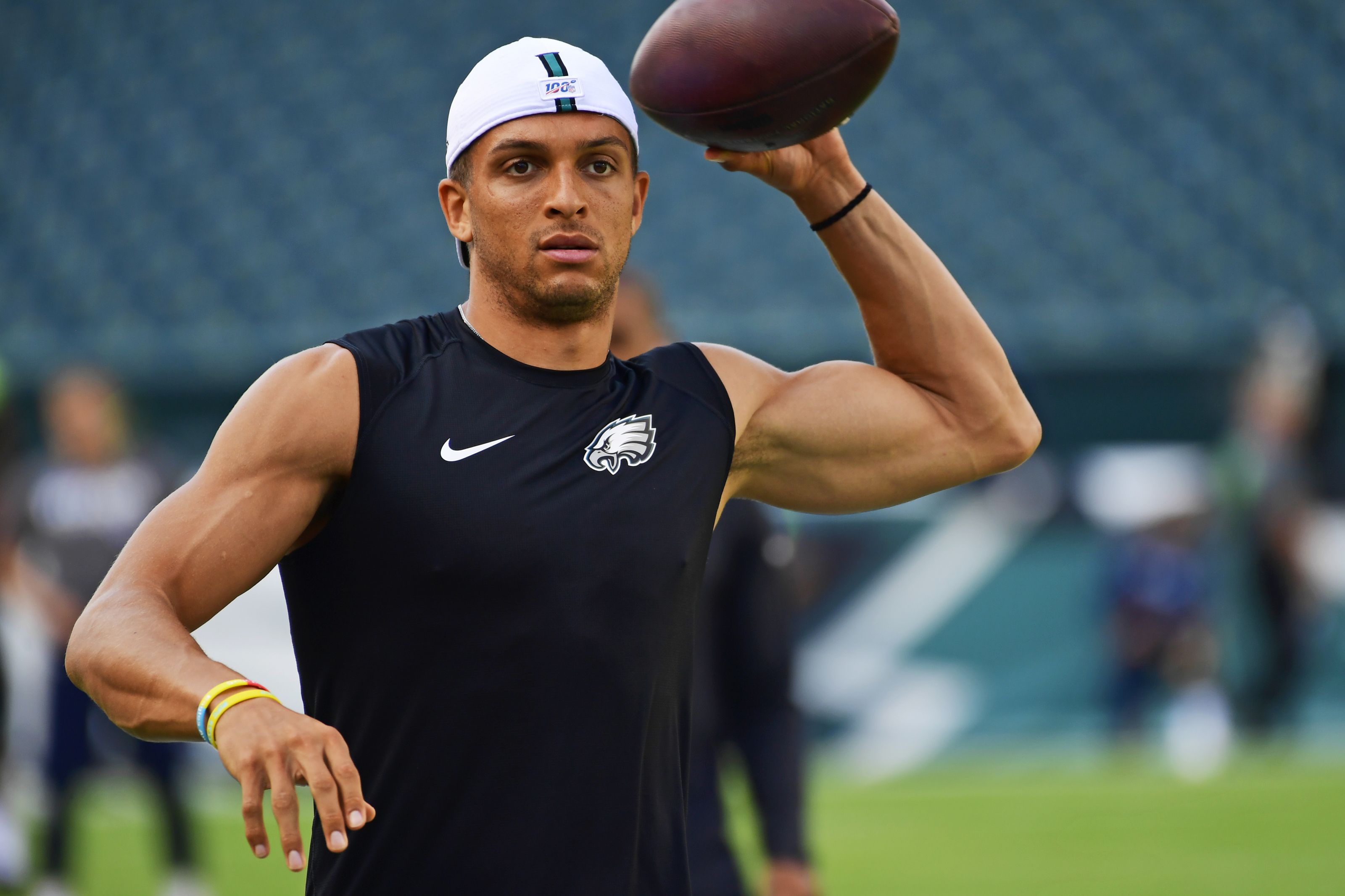 3200x2133 Mack Hollins, Wide Receiver, UNC Tar Heels, Philadelphia Eagles, Miami Dolphins