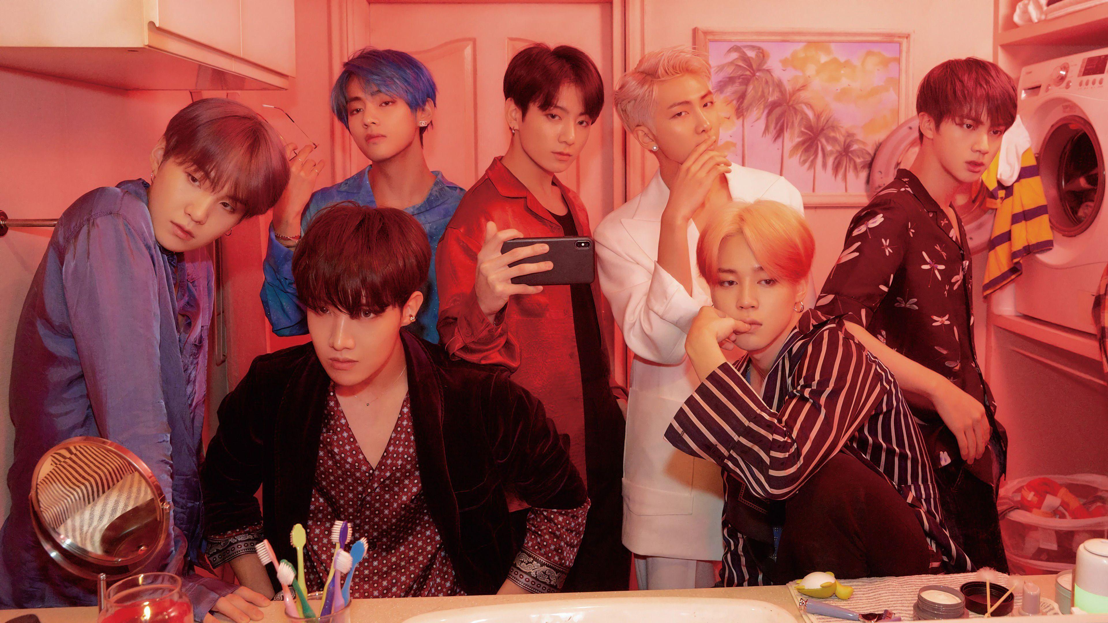 3840x2160 BTS 2021 Laptop Wallpaper