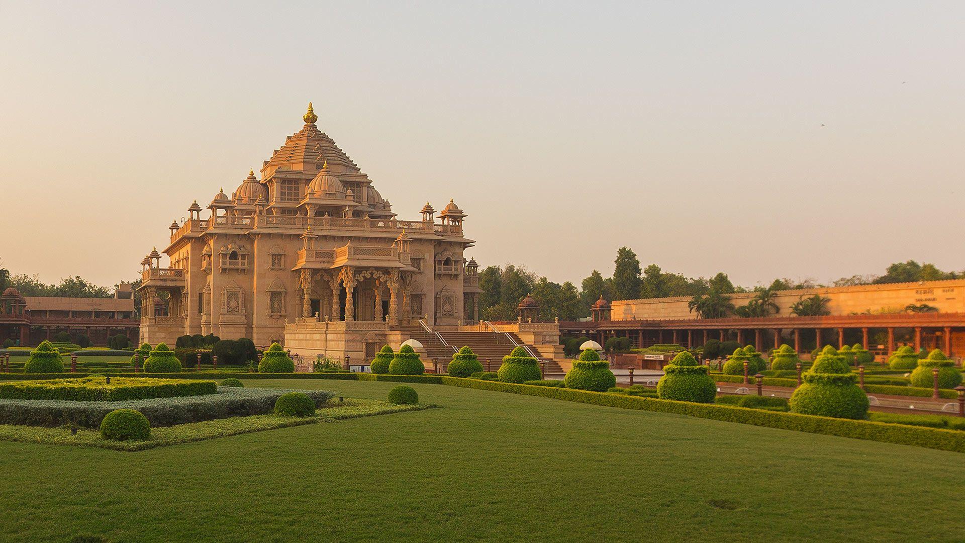 1920x1080 Swaminarayan Akshardham Gujarat